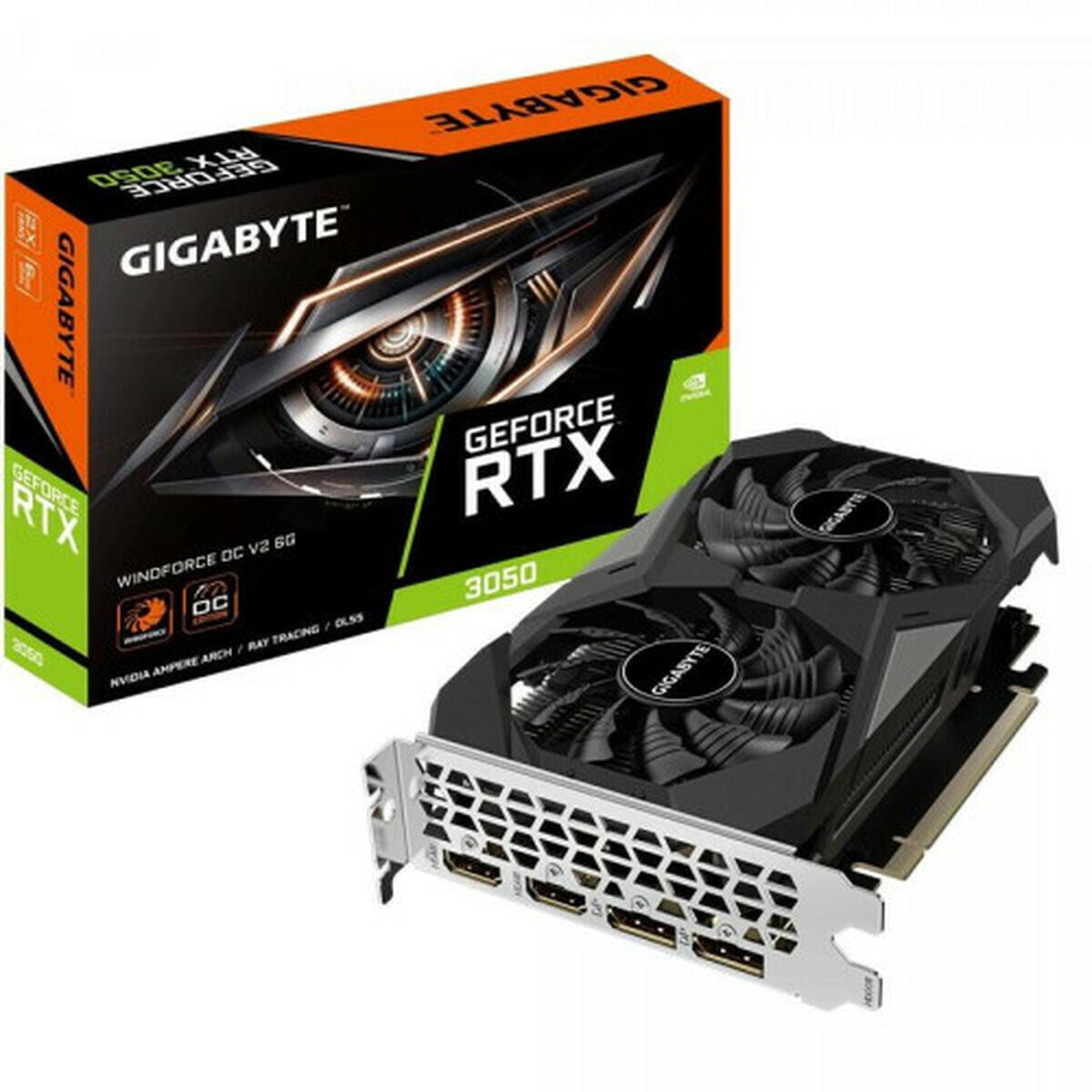 Gigabyte GeForce RTX 3050 WINDFORCE OC V2 6GB VGA