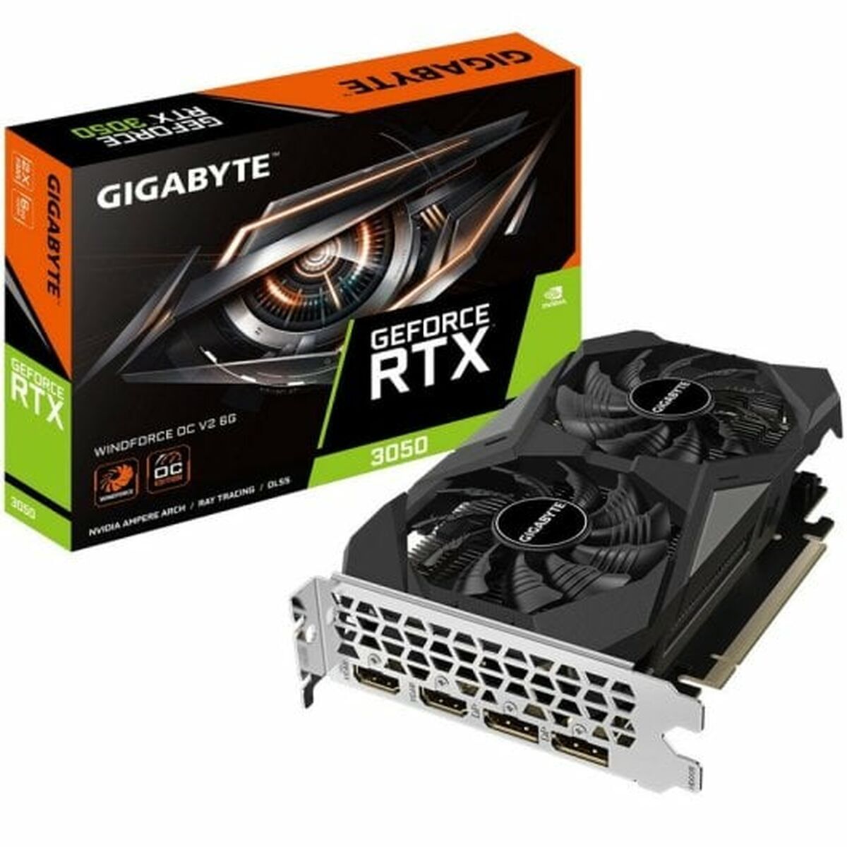 Gigabyte GeForce RTX 3050 WINDFORCE OC V2 6GB VGA