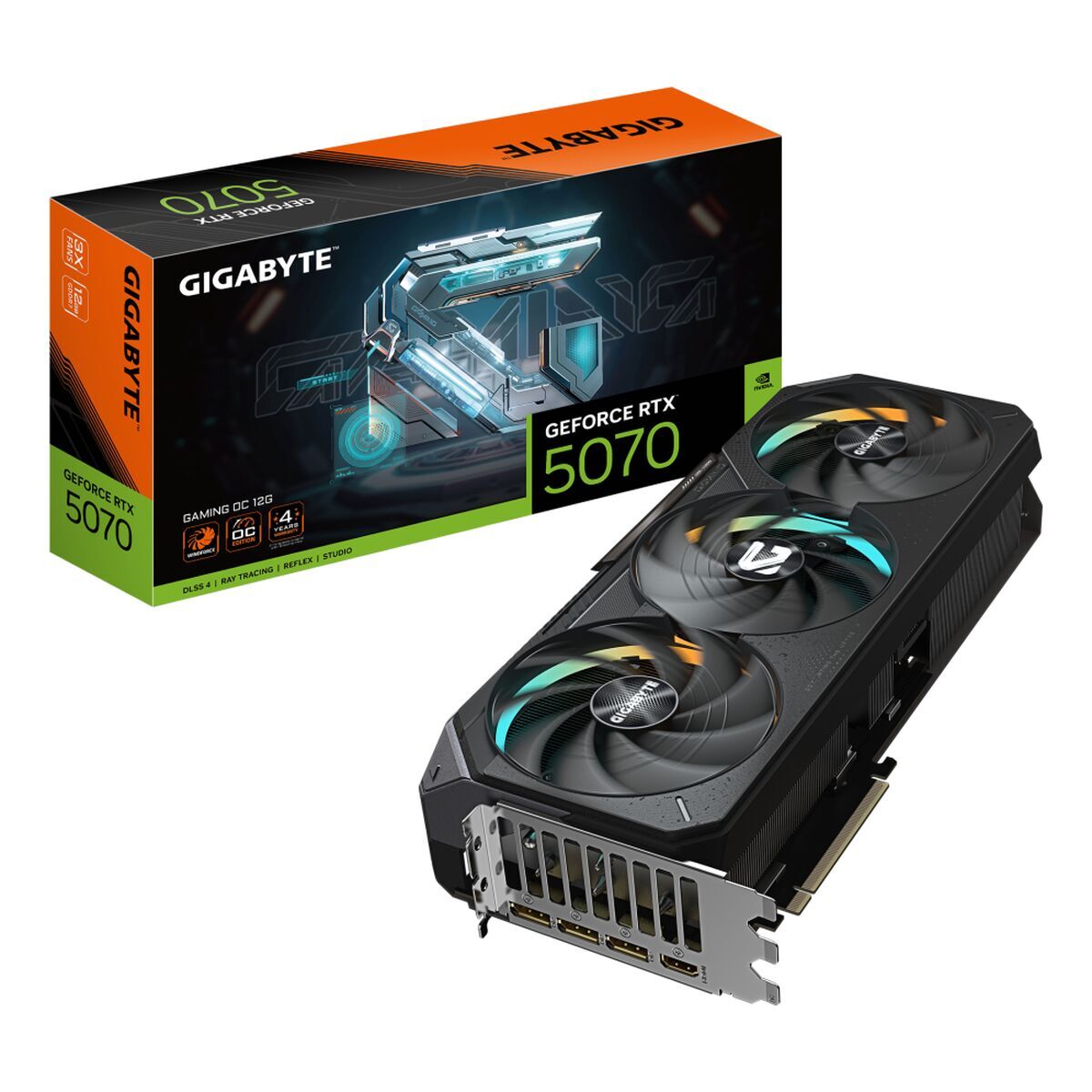 GIGABYTE GeForce RTX 5070 Ti GAMING OC 16G NVIDIA 16 Go GDDR7
