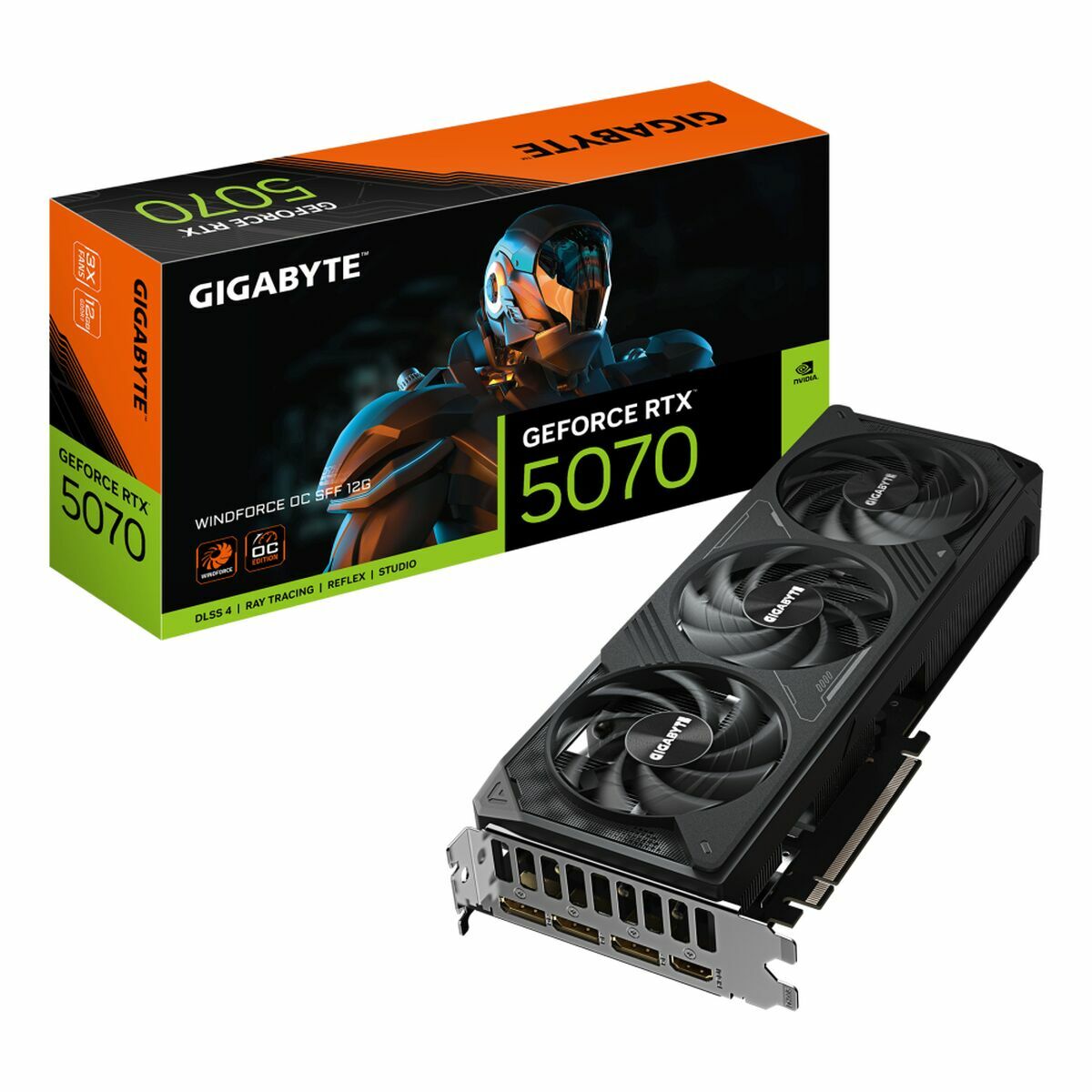Gigabyte GeForce RTX 5070 WINDFORCE OC SFF 12 Go DLSS 4