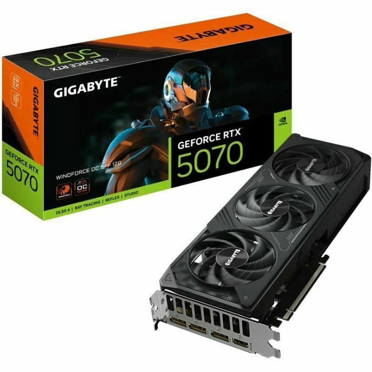 Gigabyte GeForce RTX 5070 WINDFORCE OC SFF 12 Go DLSS 4