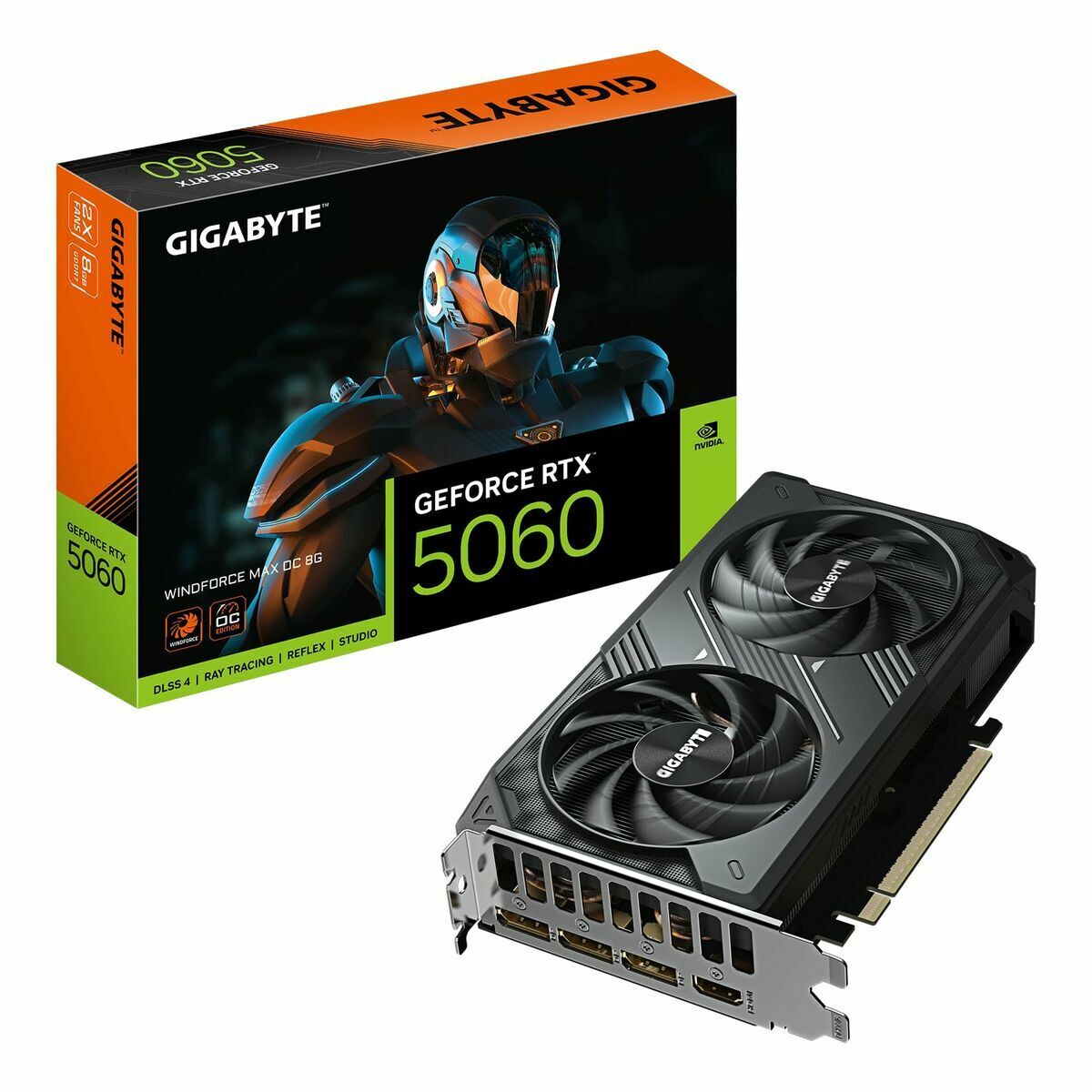 GIGABYTE GeForce RTX 5060 WINDFORCE MAX OC 8G NVIDIA 8 Go GDDR7