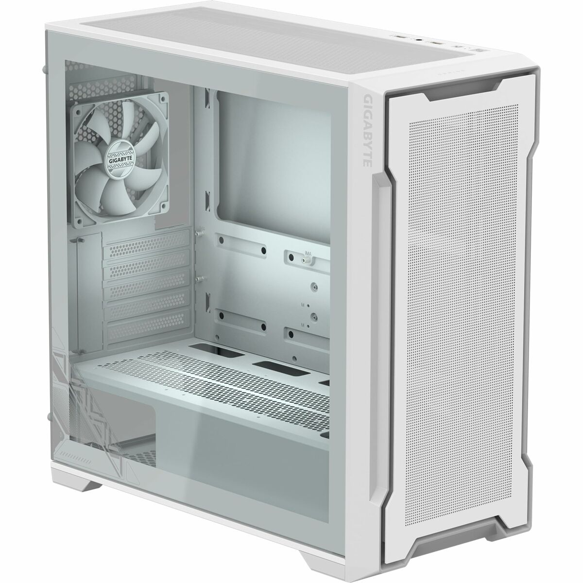 GIGABYTE C102 GLASS Midi Tower Blanc