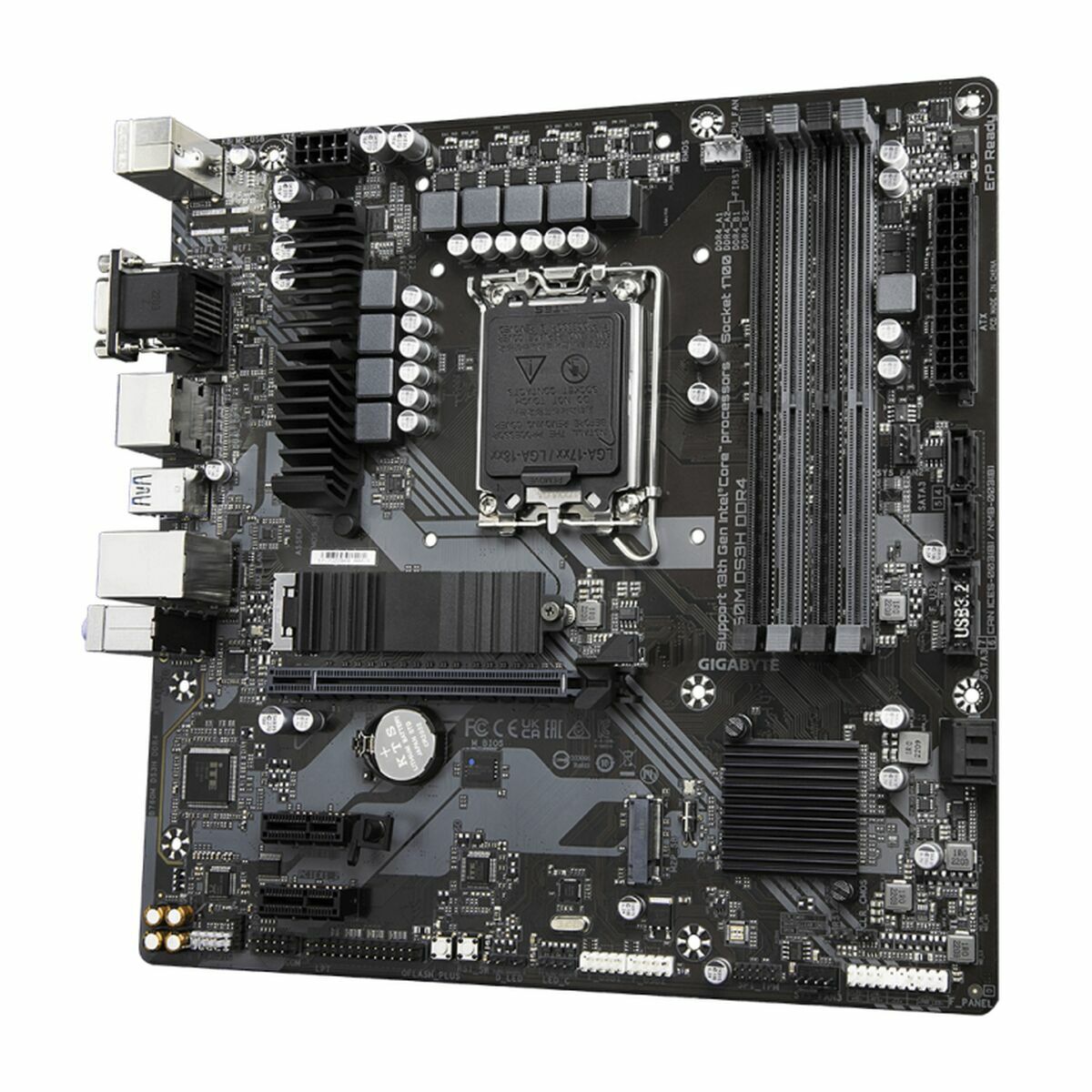 GIGABYTE B760M DS3H DDR4 carte mere Intel B760 Express LGA 1700 micro ATX