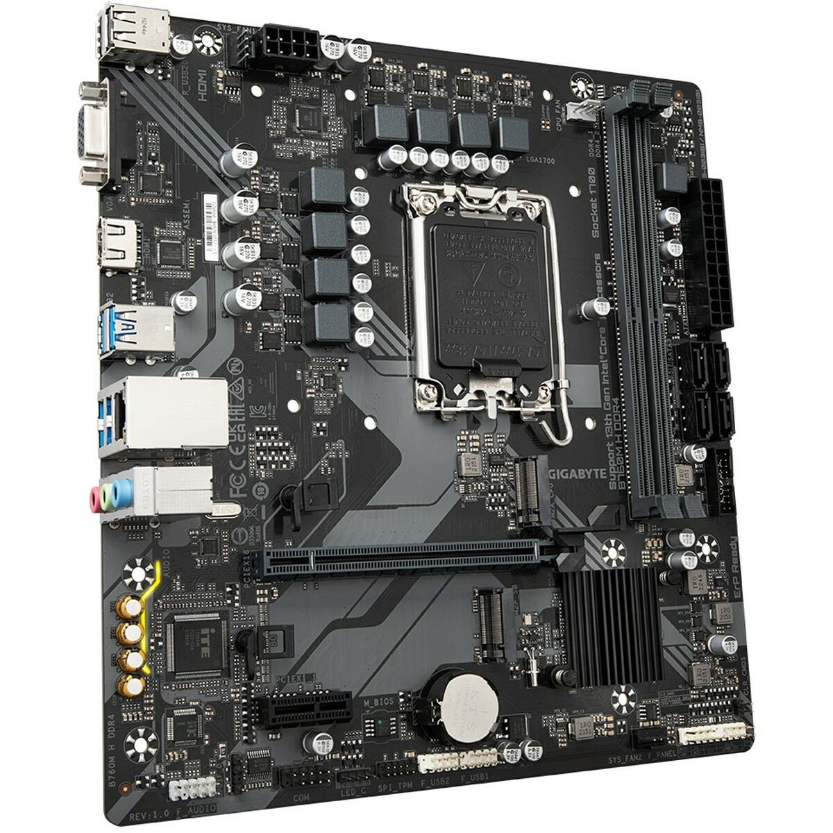 GIGABYTE B760M H DDR4 carte mere Intel B760 Express LGA 1700 micro ATX