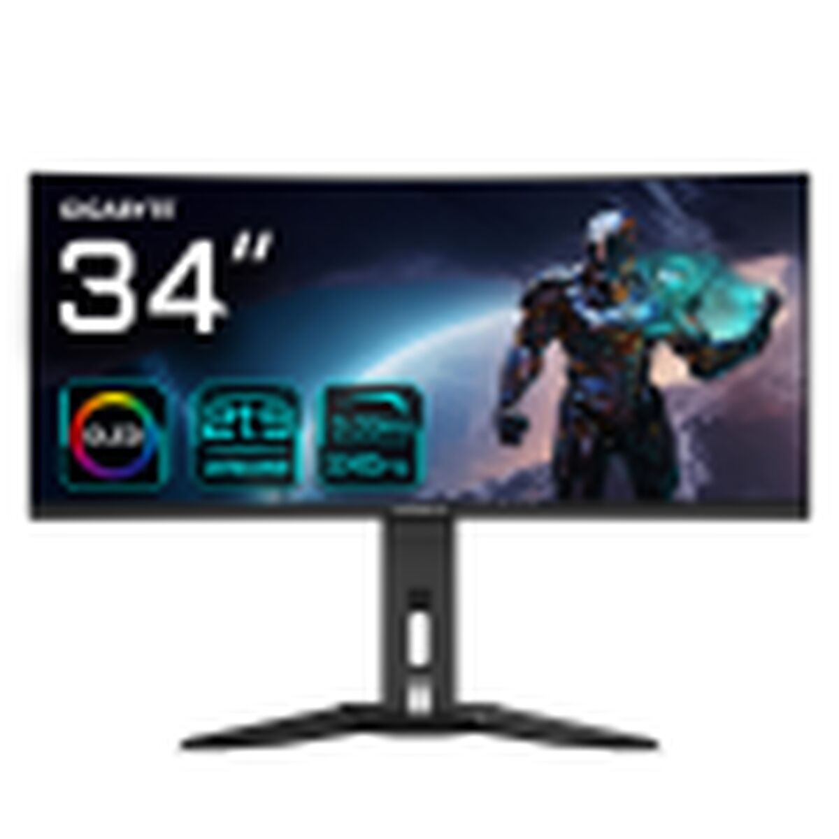 "GIGABYTE MO34WQC2 écran plat de PC 86,4 cm (34"") 3440 x 1440 pixels Wide Quad HD Noir"