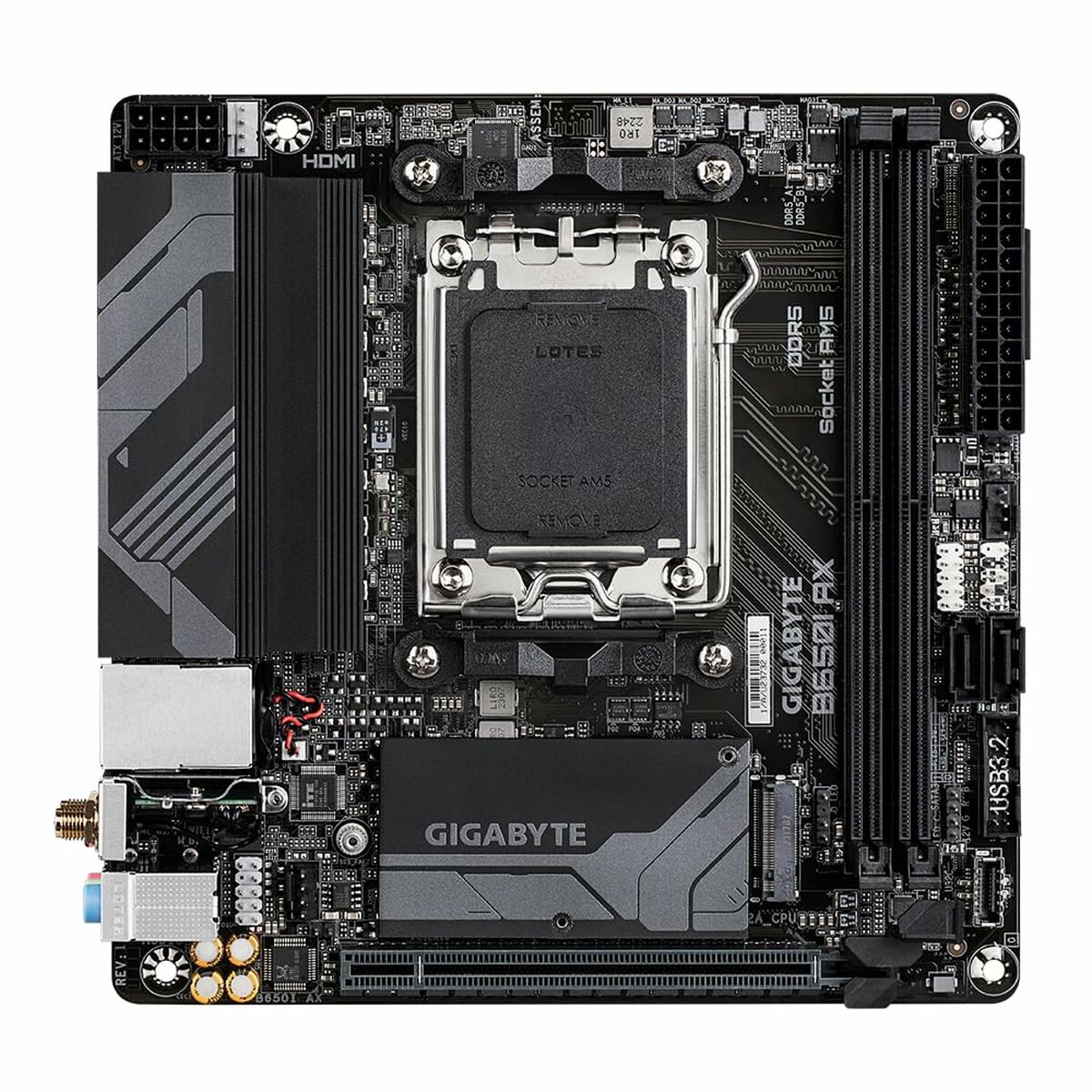 GIGABYTE B650I AX carte mere AMD B650 Emplacement AM5 mini ITX
