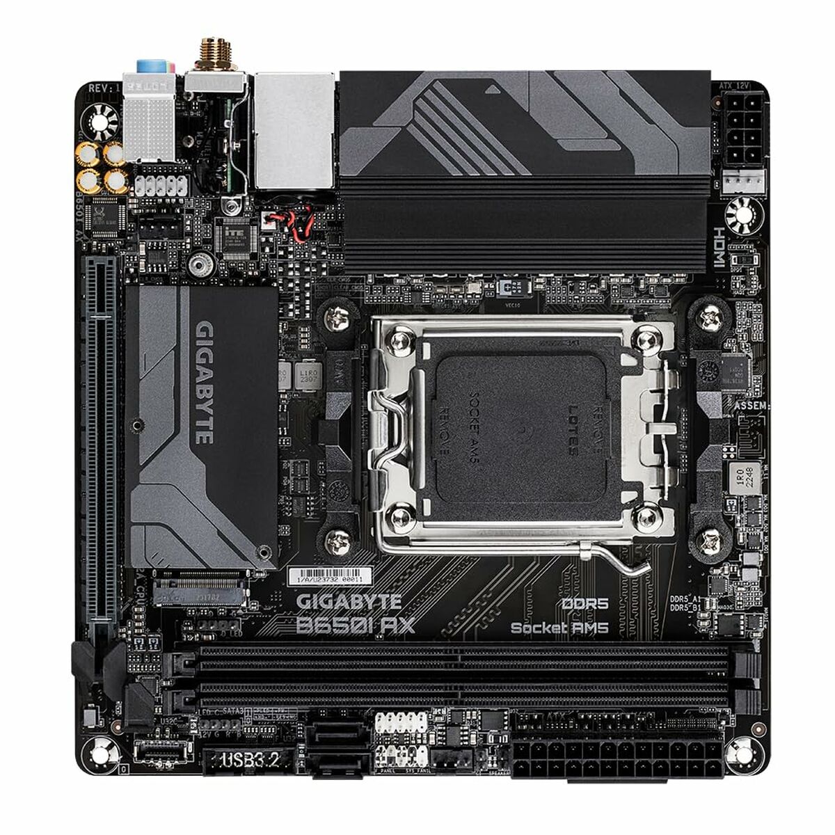GIGABYTE B650I AX carte mere AMD B650 Emplacement AM5 mini ITX