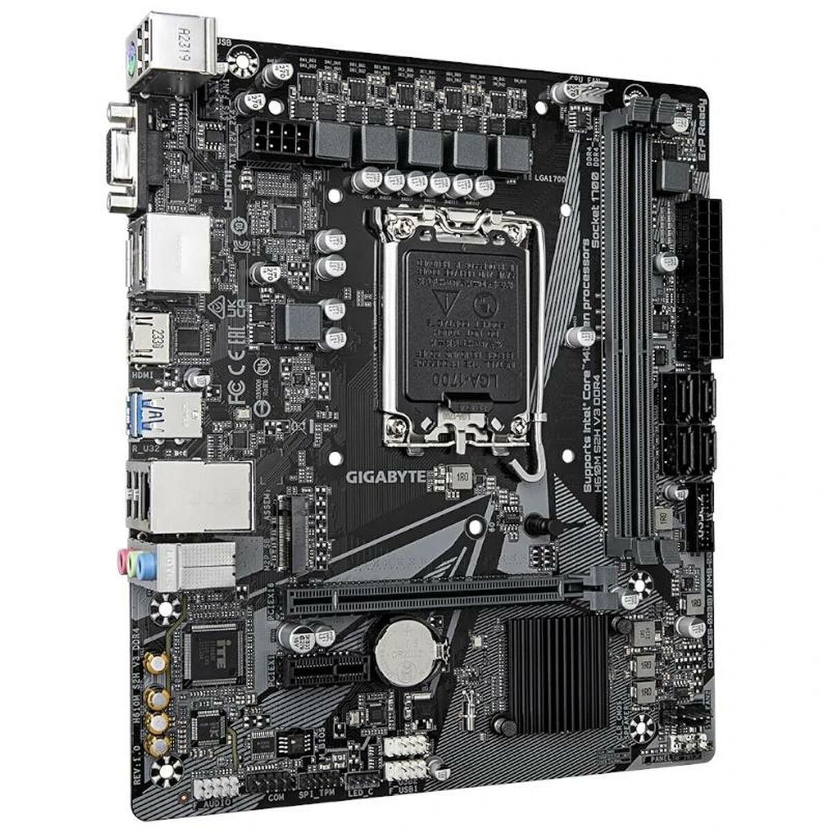 GIGABYTE H610M S2H V3 DDR4 carte mere Intel H610 Express LGA 1700 micro ATX