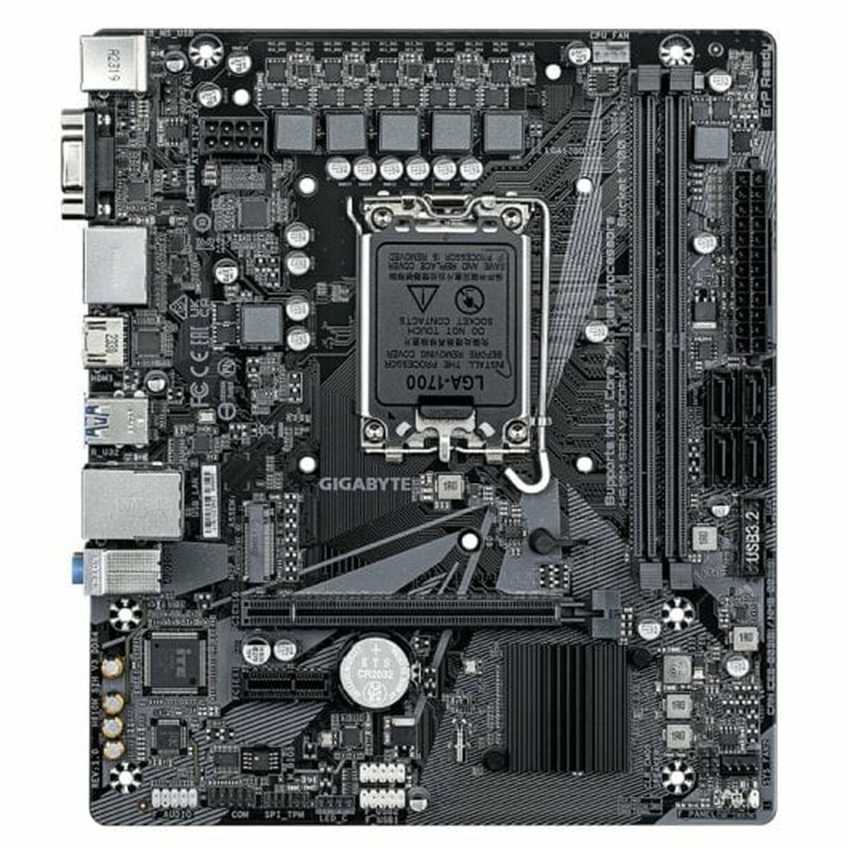GIGABYTE H610M S2H V3 DDR4 carte mere Intel H610 Express LGA 1700 micro ATX