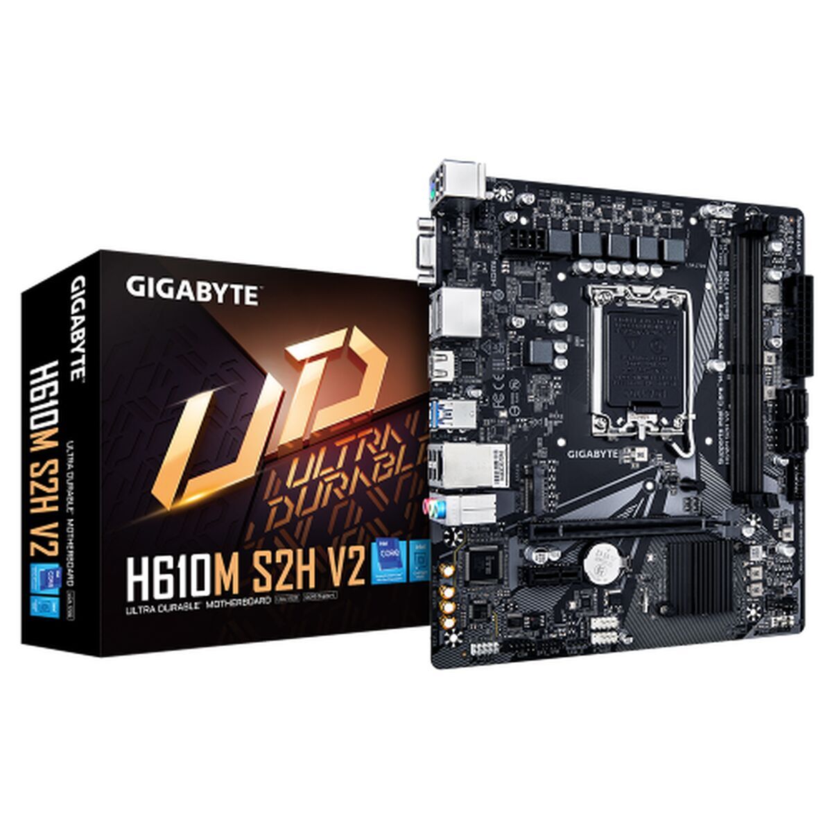 GIGABYTE H610M S2H V2 carte mere Intel H610 Express LGA 1700 micro ATX