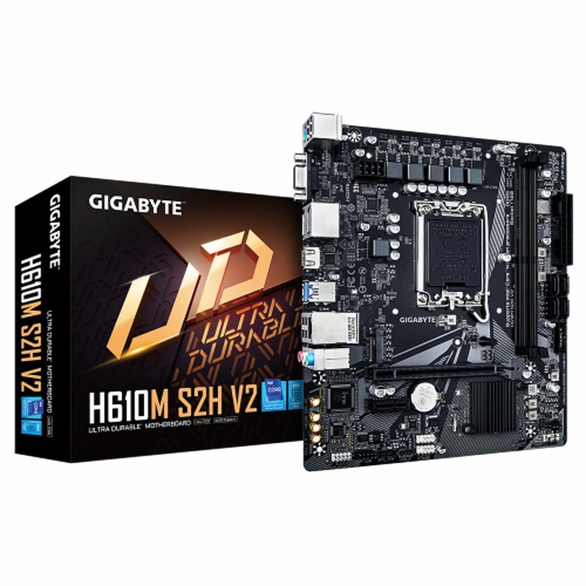 GIGABYTE H610M S2H V2 carte mere Intel H610 Express LGA 1700 micro ATX