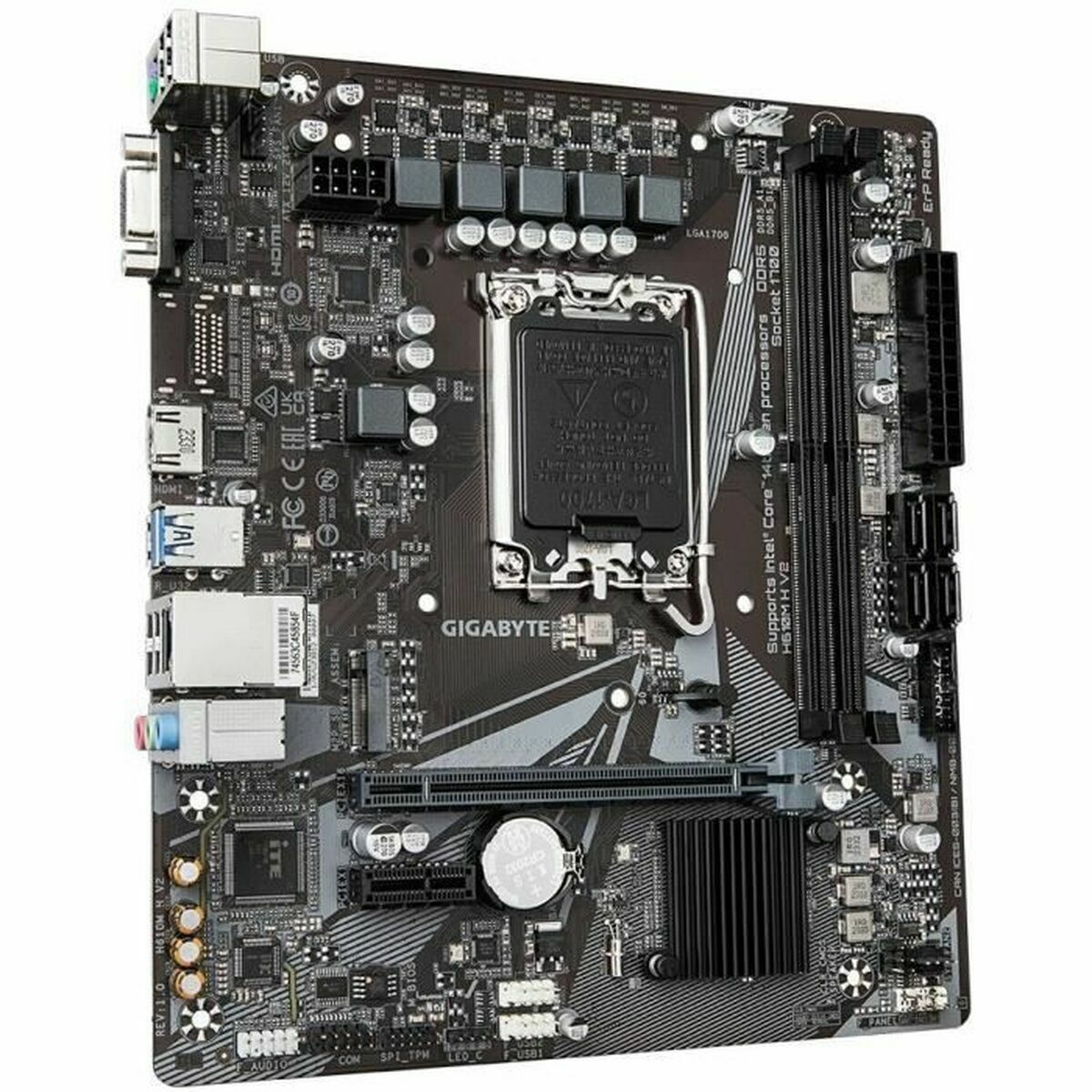 GIGABYTE H610M H V2 carte mere Intel H610 Express LGA 1700 micro ATX