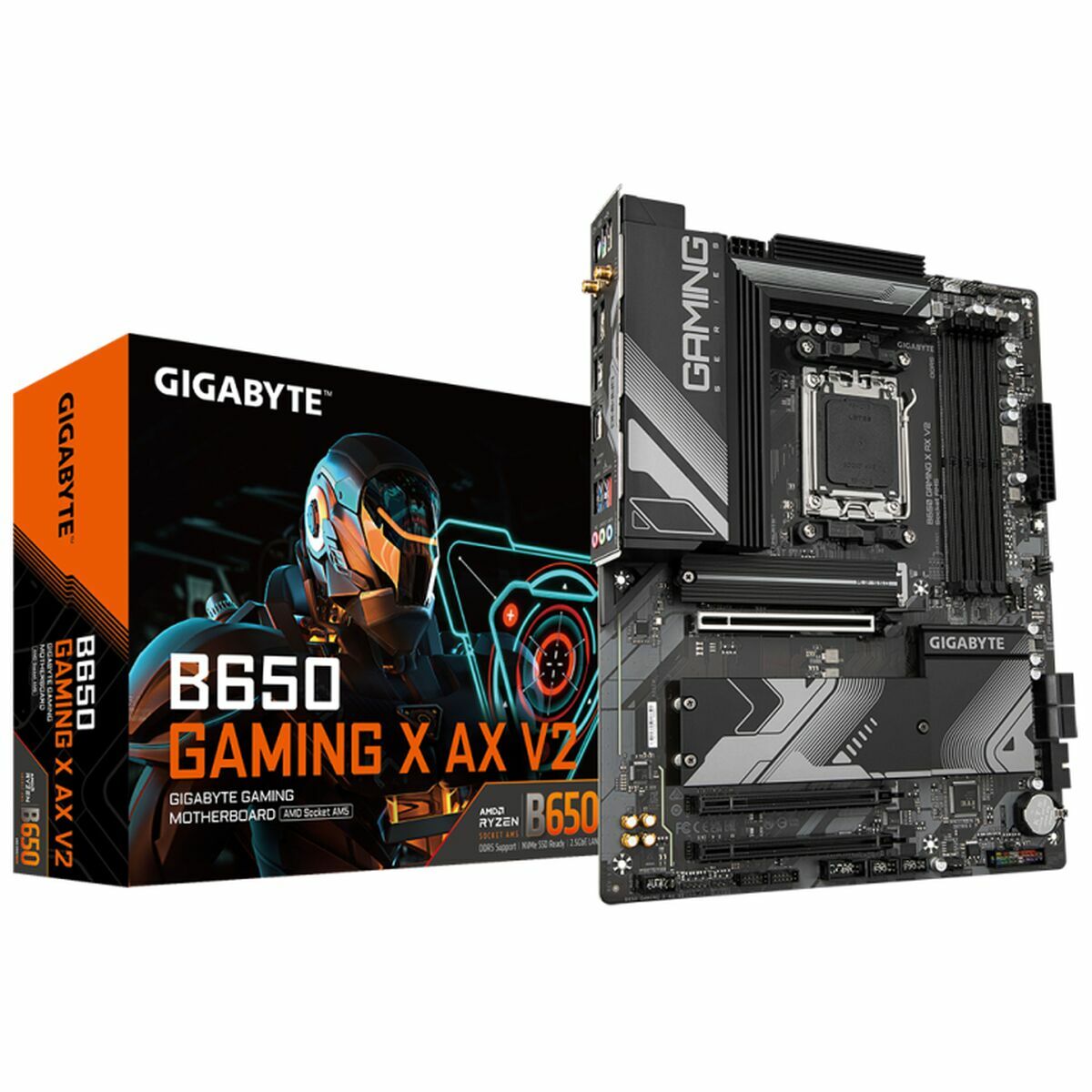 GIGABYTE B650 GAMING X AX V2 carte mere AMD B650 Emplacement AM5 ATX