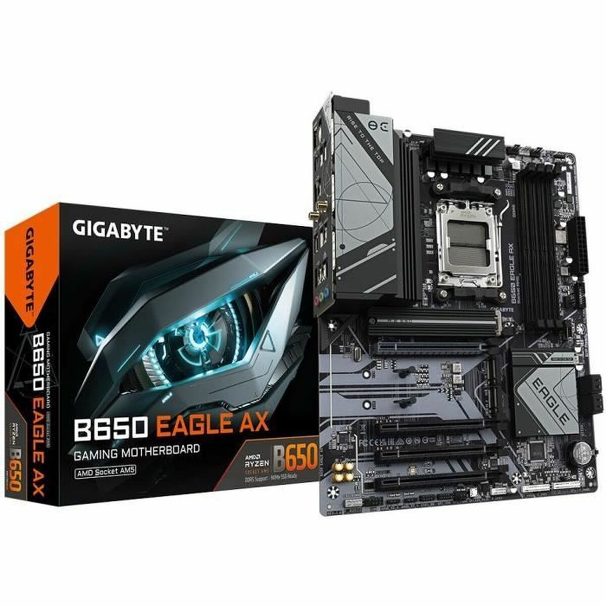 GIGABYTE B650 EAGLE AX carte mere AMD B650 Emplacement AM5 ATX