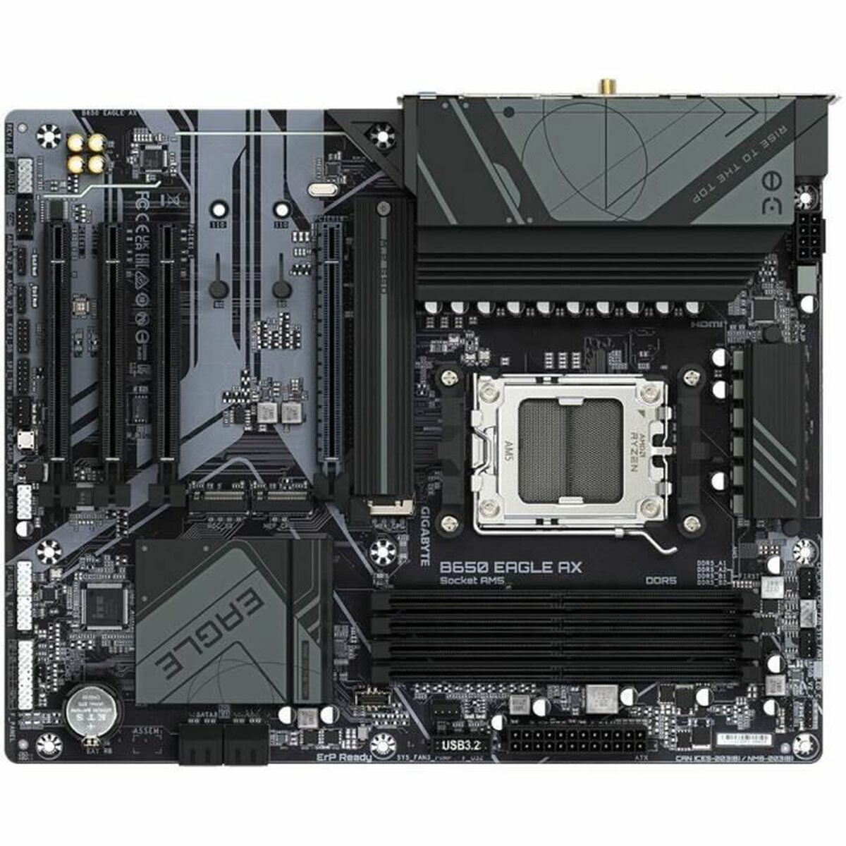 GIGABYTE B650 EAGLE AX carte mere AMD B650 Emplacement AM5 ATX