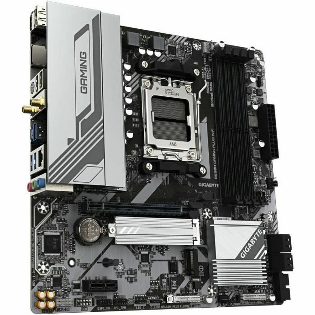 GIGABYTE B650M GAMING PLUS WIFI AMD B650 Emplacement AM5 micro ATX