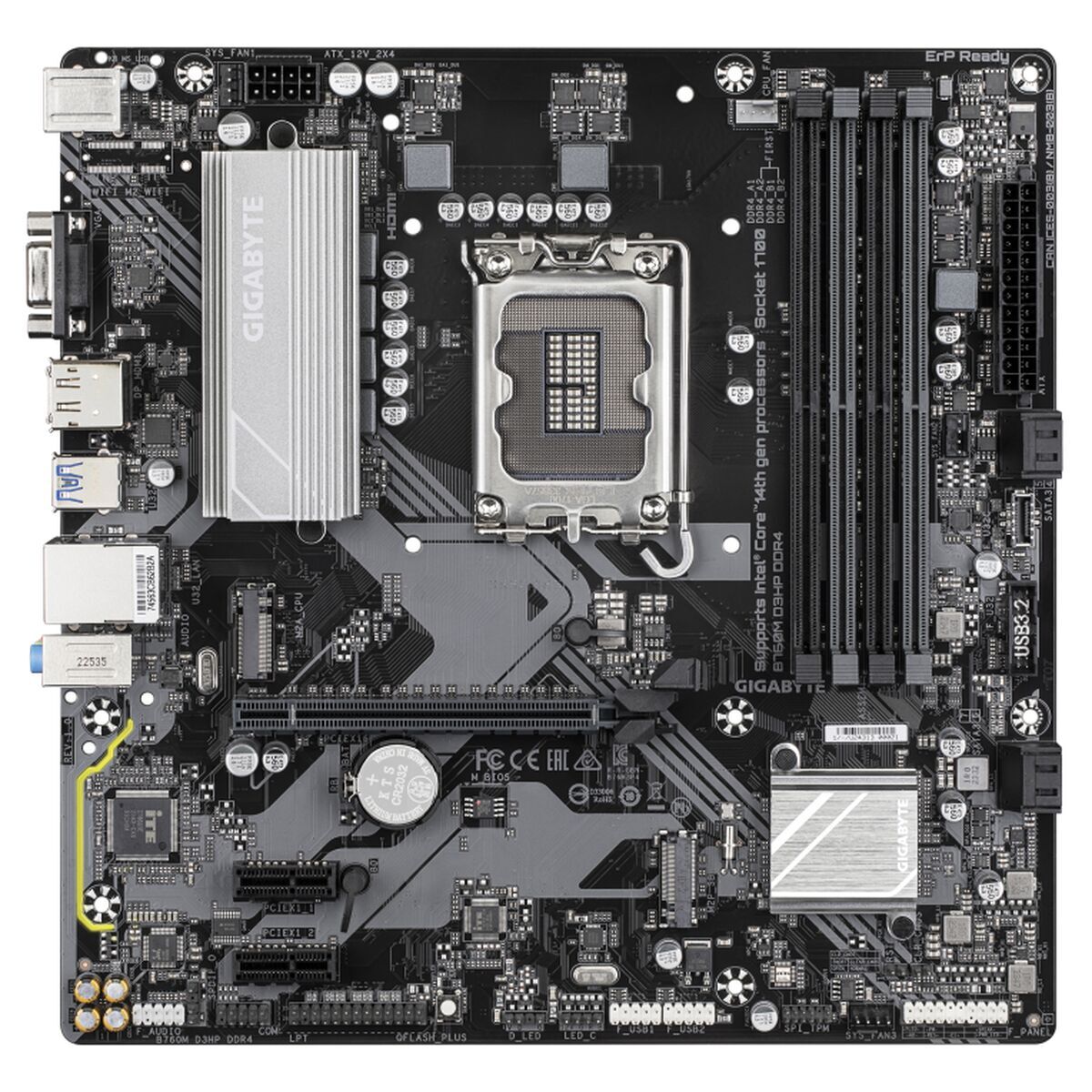 GIGABYTE B760M D3HP DDR4 carte mere Intel B760 Express LGA 1700 micro ATX