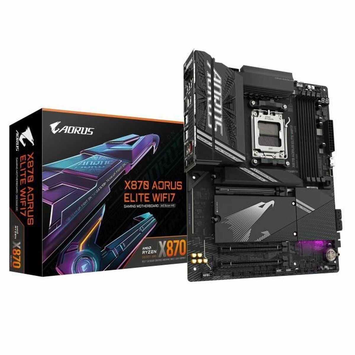 GIGABYTE X870 AORUS ELITE WIFI7 AMD X870 Emplacement AM5 ATX