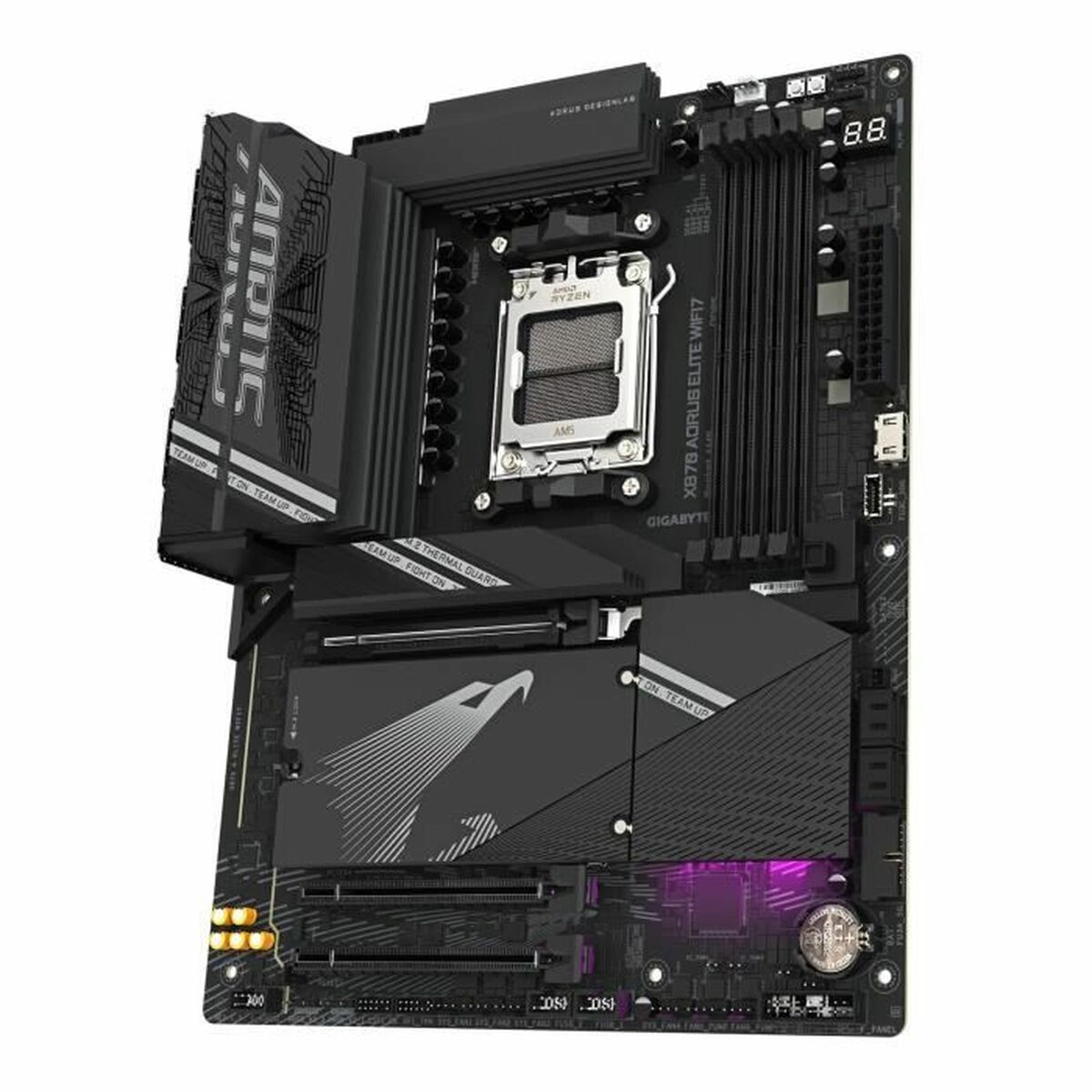 GIGABYTE X870 AORUS ELITE WIFI7 AMD X870 Emplacement AM5 ATX