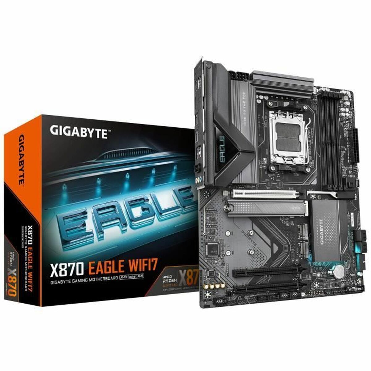 GIGABYTE X870 EAGLE WIFI7 carte mere AMD X870 Emplacement AM5 ATX