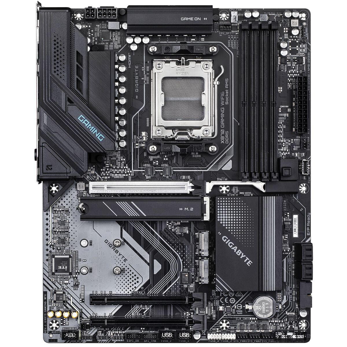 GIGABYTE X870 GAMING WIFI6 AMD X870 Emplacement AM5 ATX