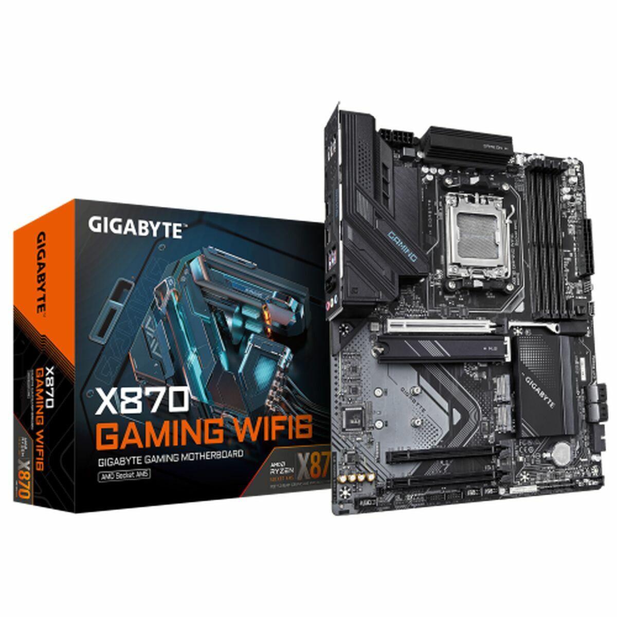 GIGABYTE X870 GAMING WIFI6 AMD X870 Emplacement AM5 ATX