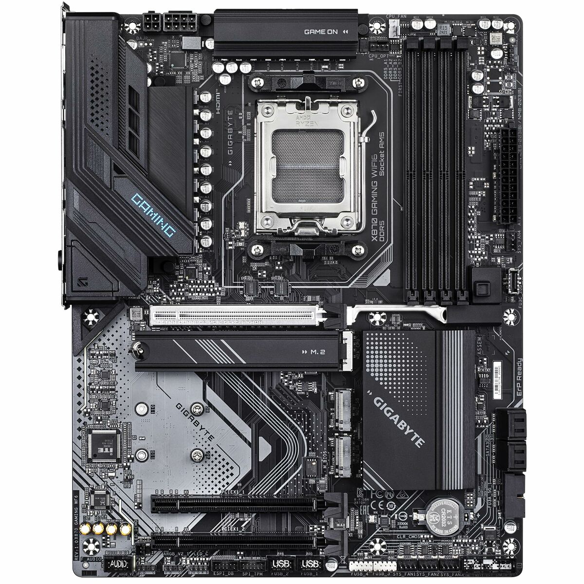 GIGABYTE X870 GAMING WIFI6 AMD X870 Emplacement AM5 ATX