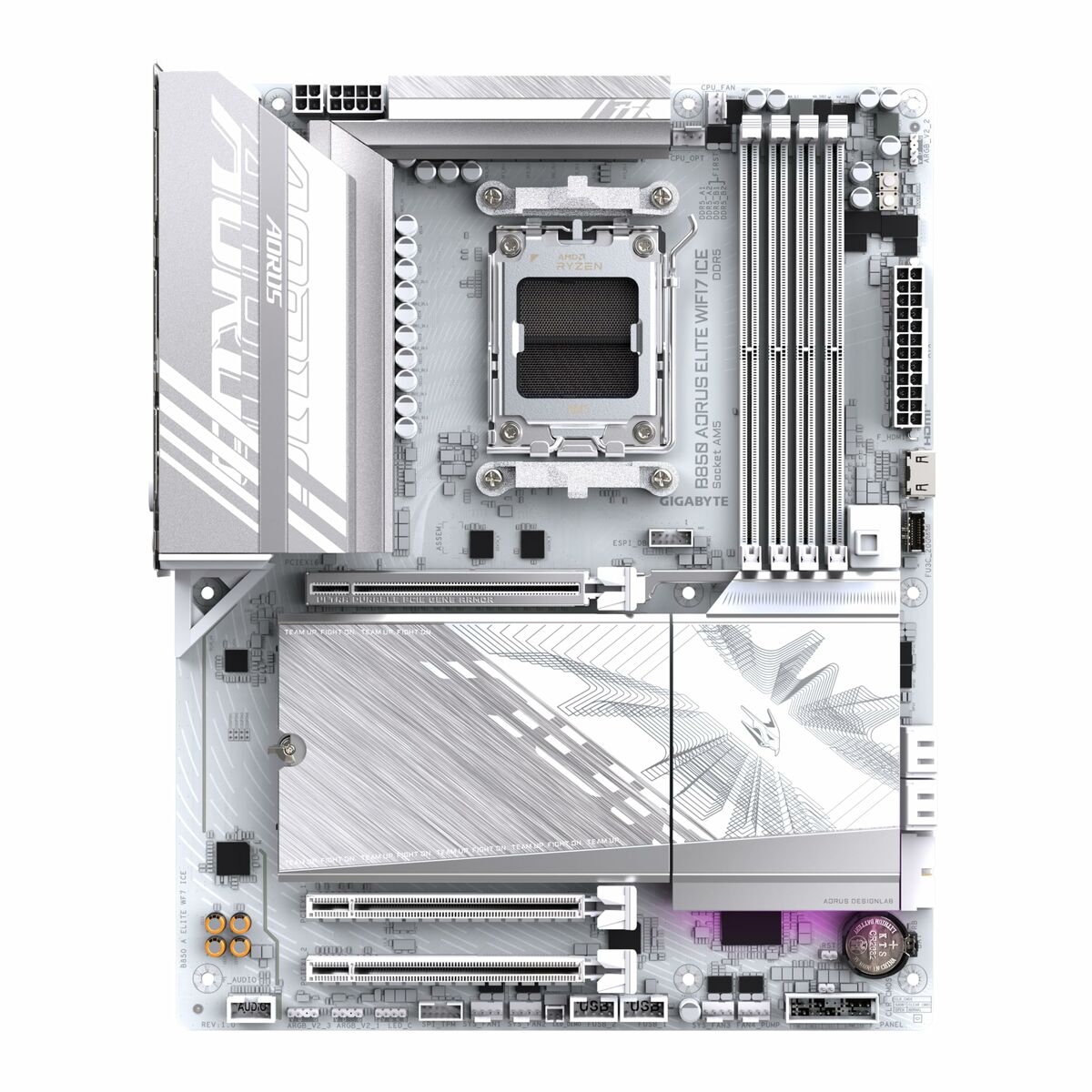 GIGABYTE B850 AORUS ELITE WIFI7 ICE AMD B850 Emplacement AM5 ATX