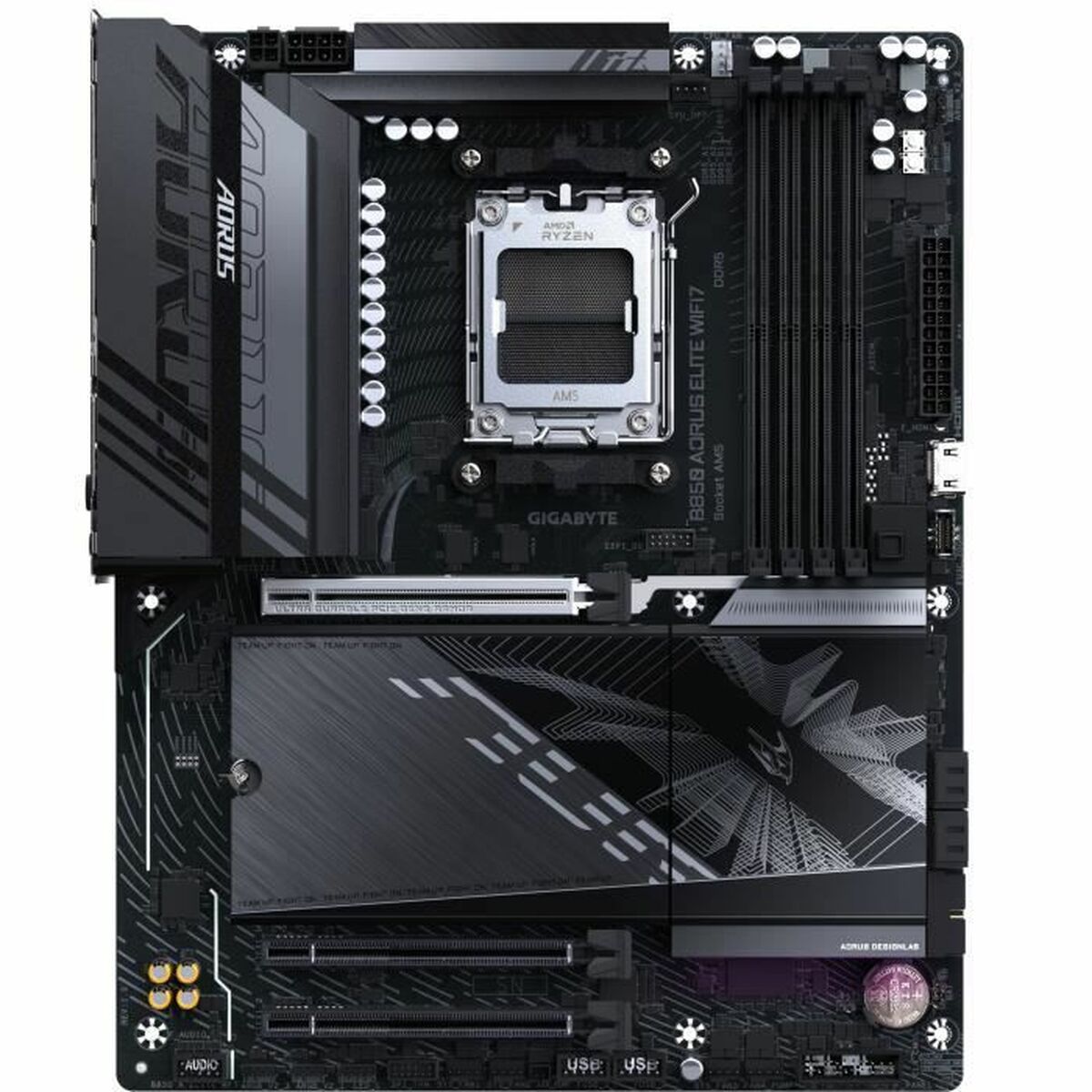 GIGABYTE B850 AORUS ELITE WIFI7 AMD B850 Emplacement AM5 ATX