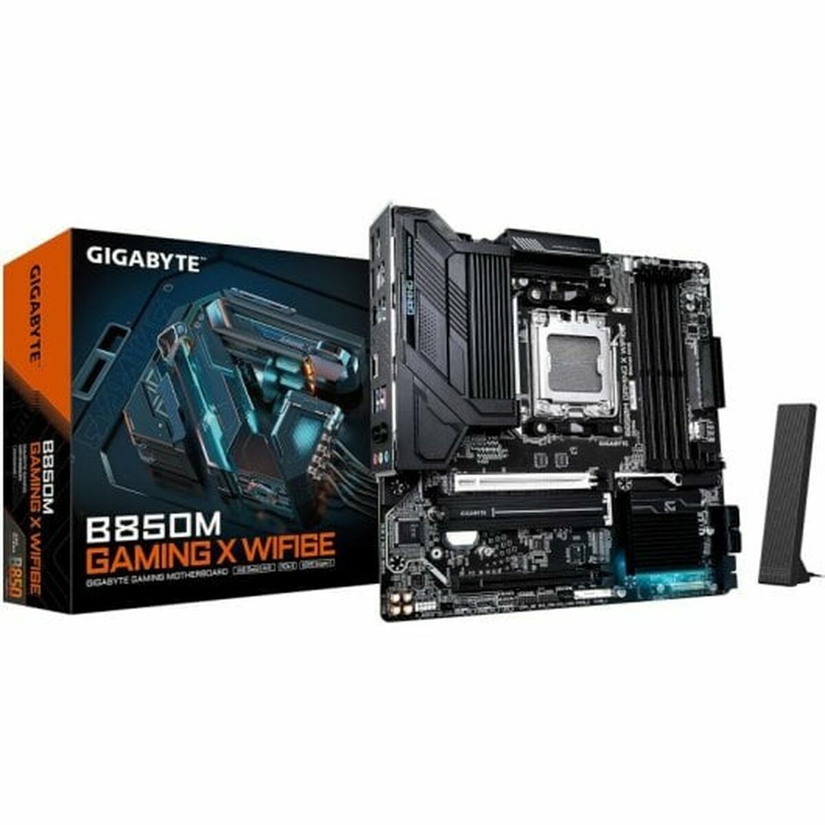 GIGABYTE B850M GAMING X WIFI6E AMD B850 Emplacement AM5 micro ATX