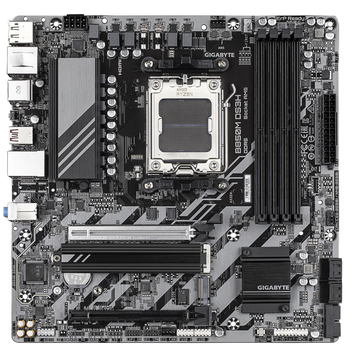 GIGABYTE B850M DS3H carte mere AMD B850 Emplacement AM5 micro ATX