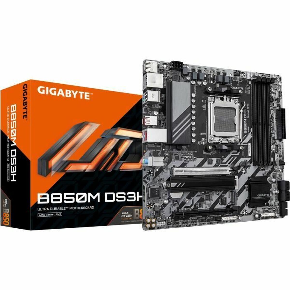 GIGABYTE B850M DS3H carte mere AMD B850 Emplacement AM5 micro ATX