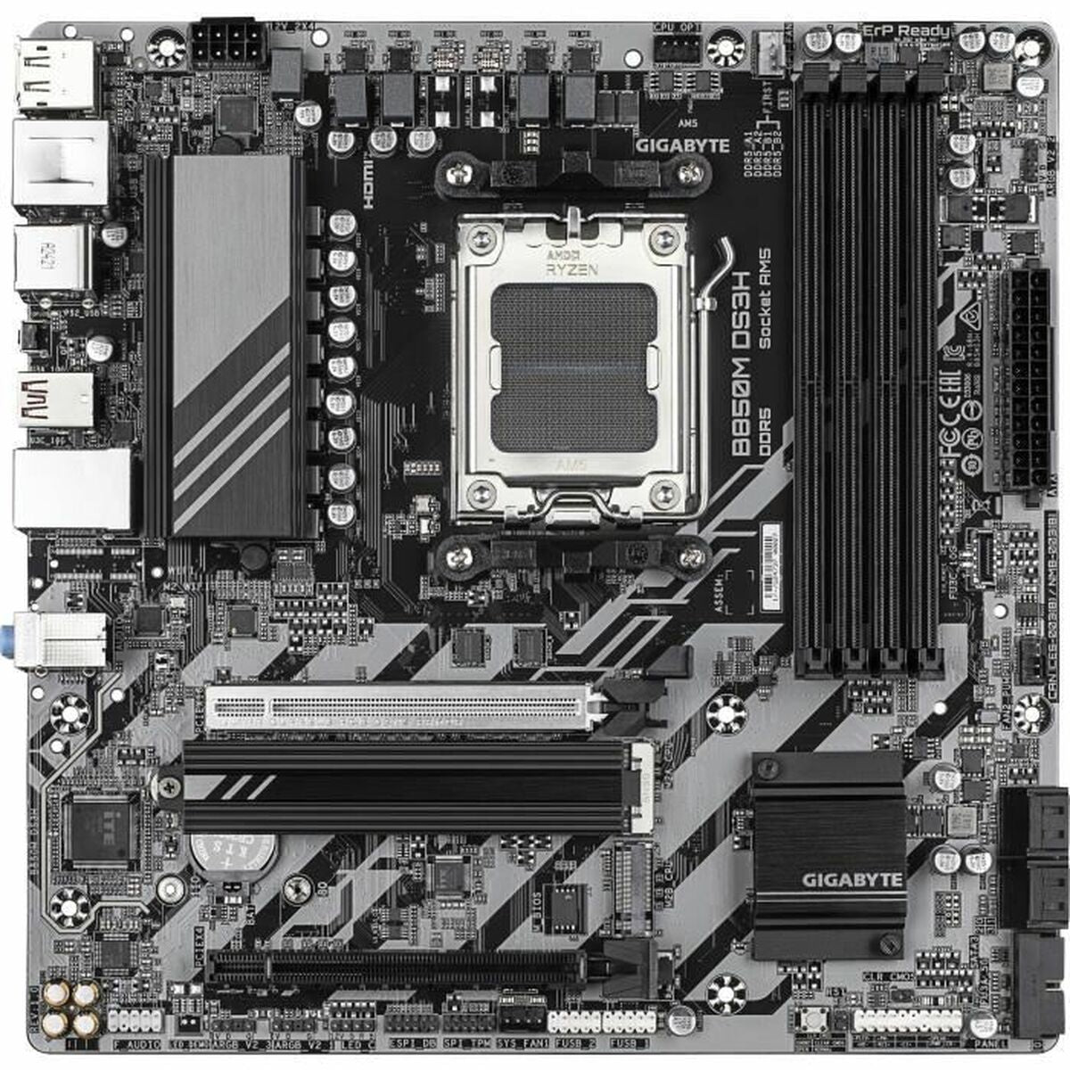 GIGABYTE B850M DS3H carte mere AMD B850 Emplacement AM5 micro ATX
