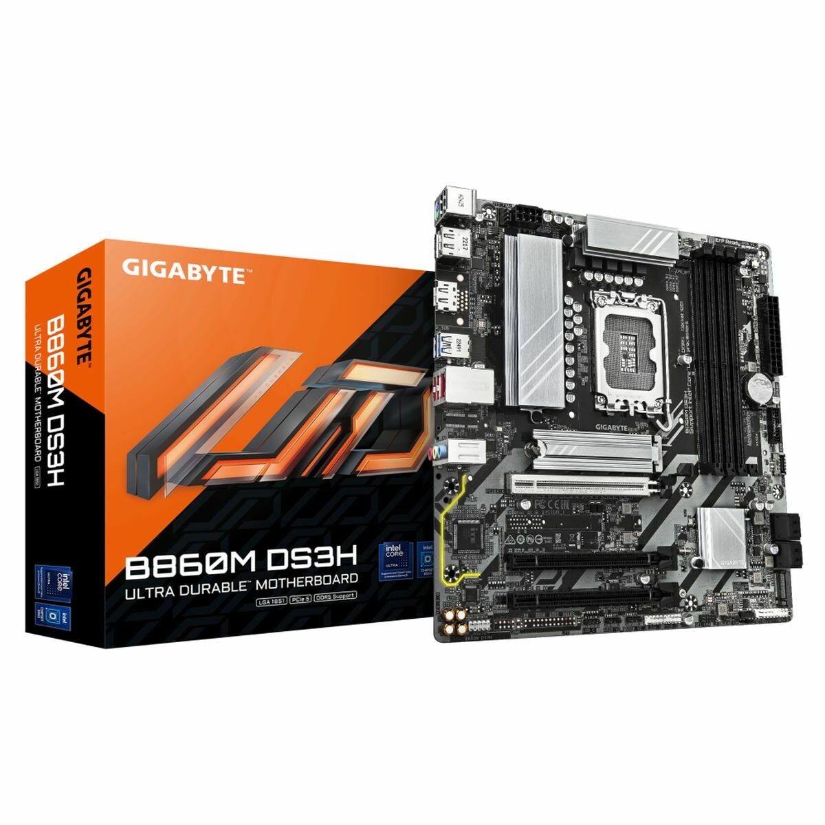 GIGABYTE B860M DS3H carte mere Intel B860 LGA 1851 (Socket V1) micro ATX