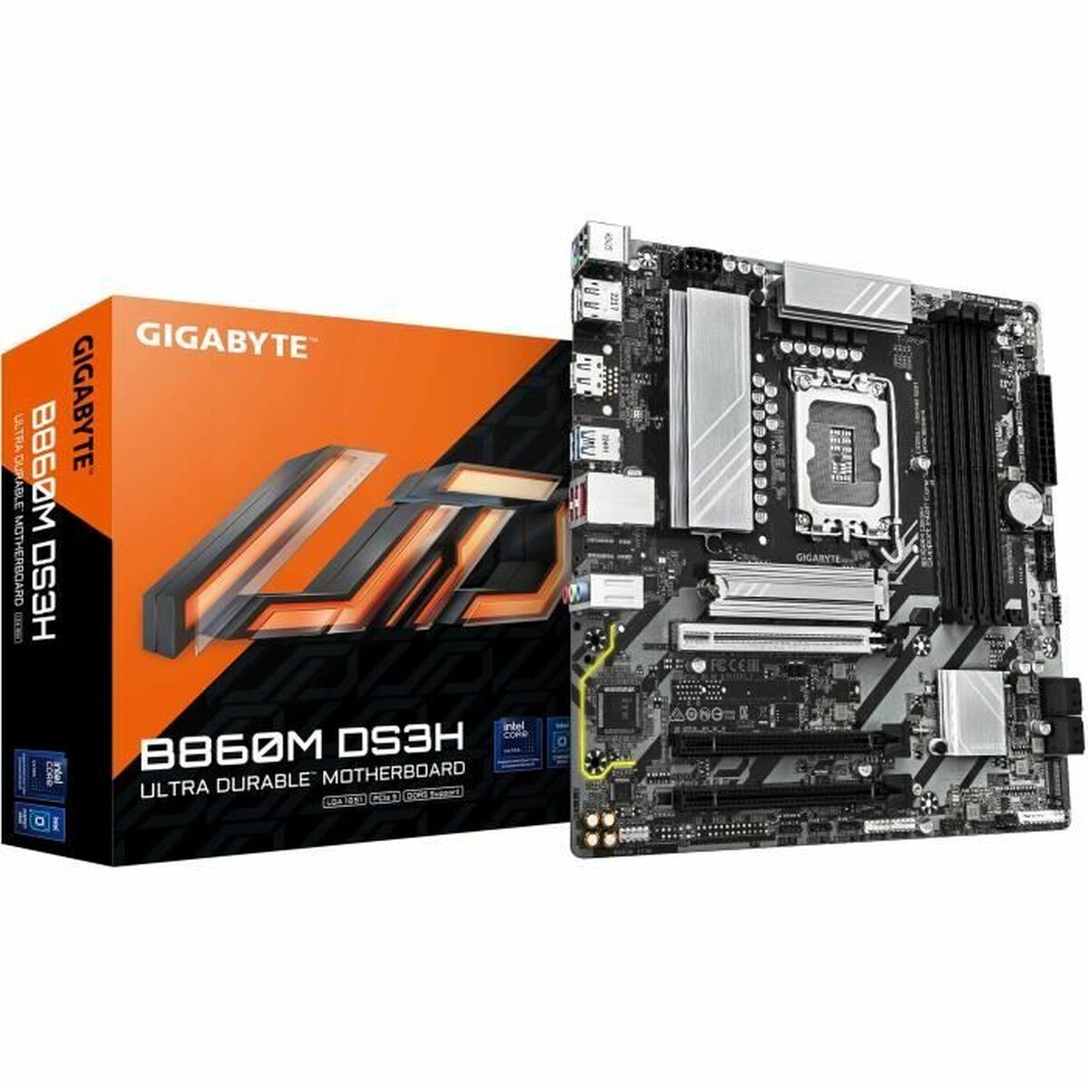 GIGABYTE B860M DS3H carte mere Intel B860 LGA 1851 (Socket V1) micro ATX