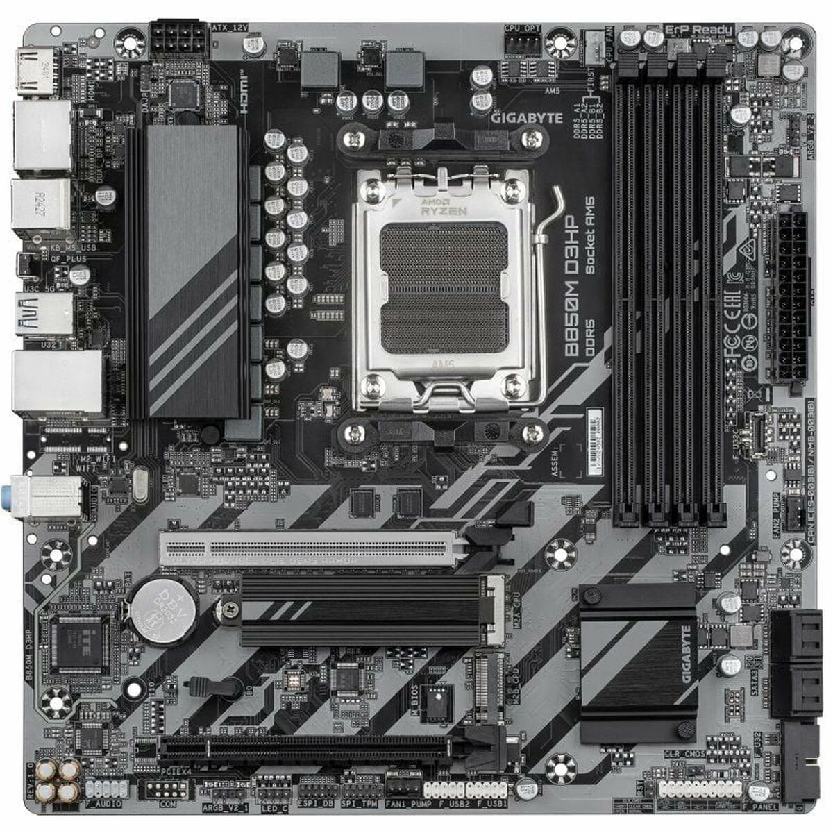 GIGABYTE B850M D3HP carte mere AMD B850 Emplacement AM5 micro ATX