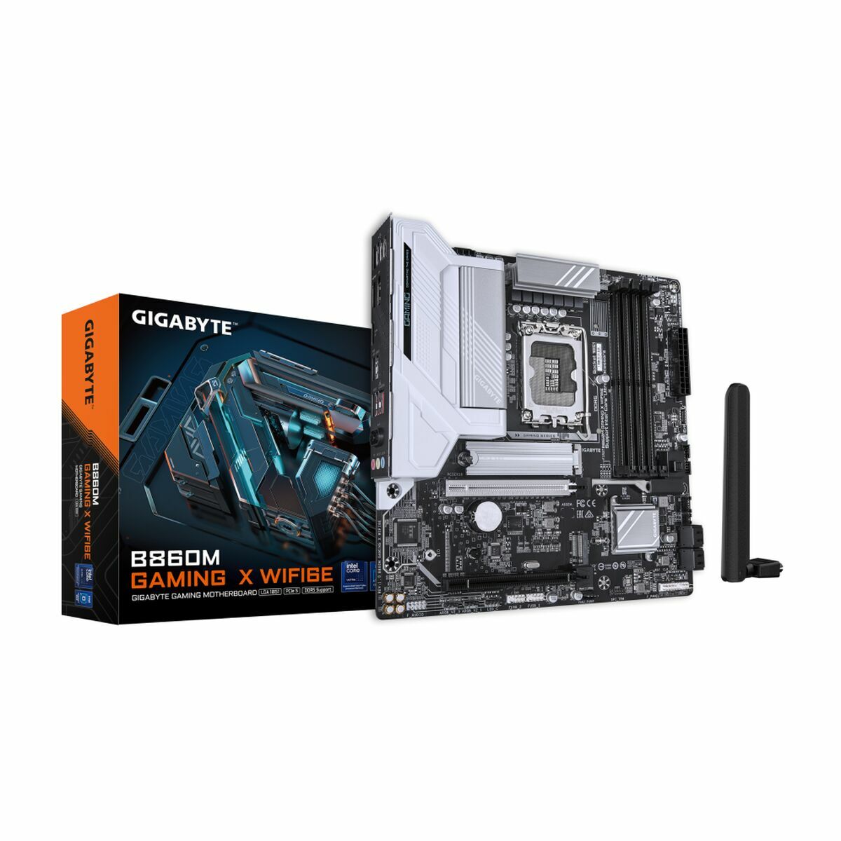 GIGABYTE B860M GAMING X WIFI6E carte mere Intel B860 LGA 1851 (Socket V1) micro ATX