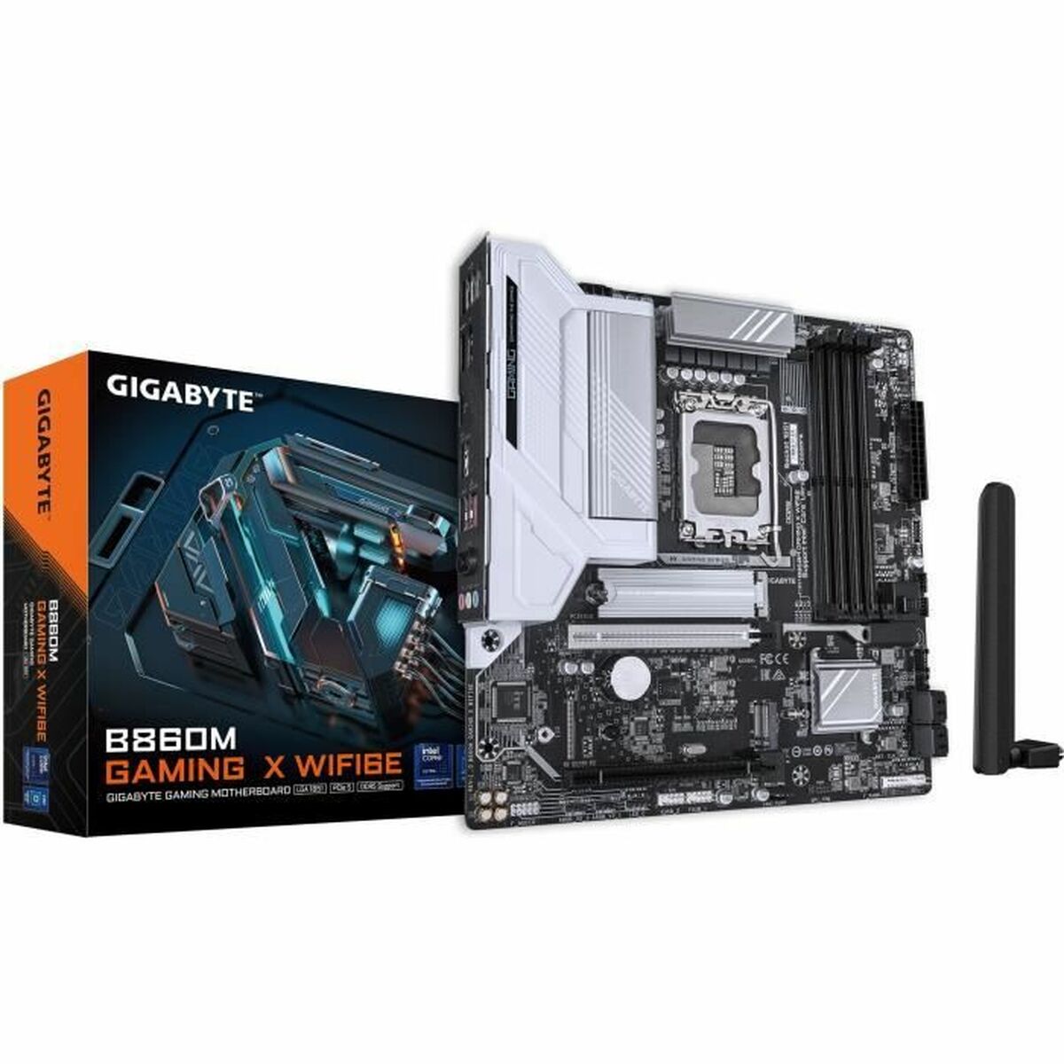 GIGABYTE B860M GAMING X WIFI6E carte mere Intel B860 LGA 1851 (Socket V1) micro ATX