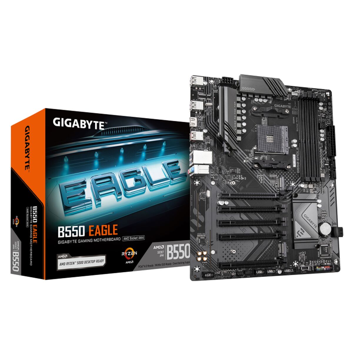 GIGABYTE B550 EAGLE carte mere AMD B550 Emplacement AM4 ATX