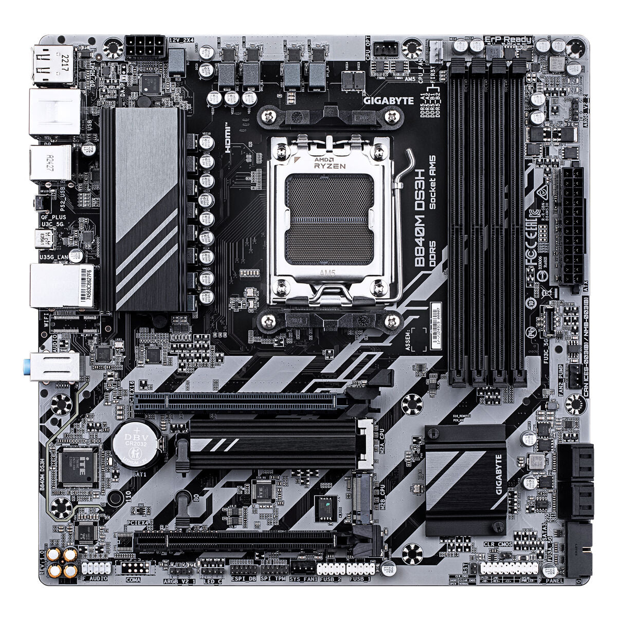 GIGABYTE B840M DS3H carte mere AMD B840 Emplacement AM5 micro ATX