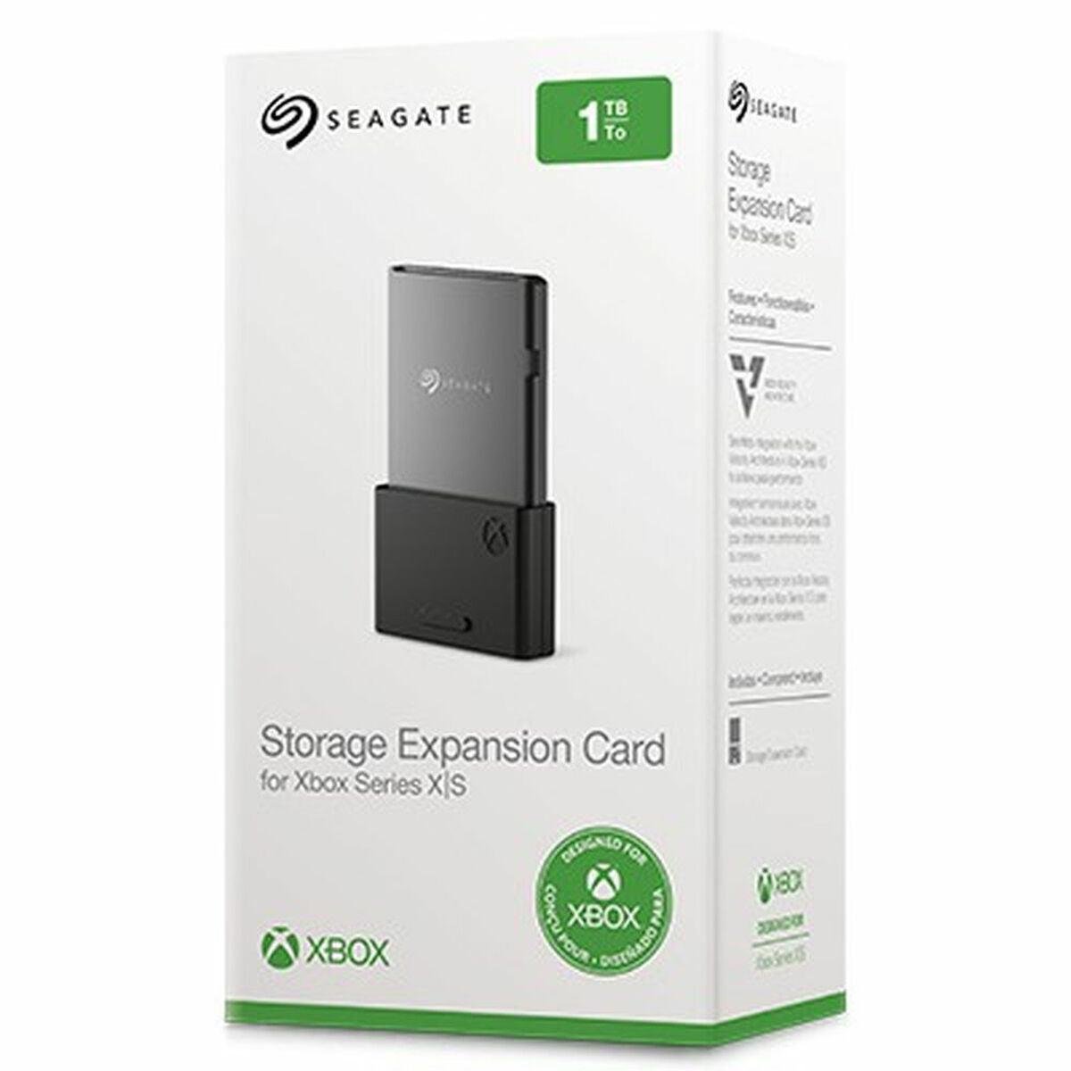 SEAGATE 1To Expansion Card for Xbox Series X/S 2.5p compatible with XBOX Velocity Architecture black