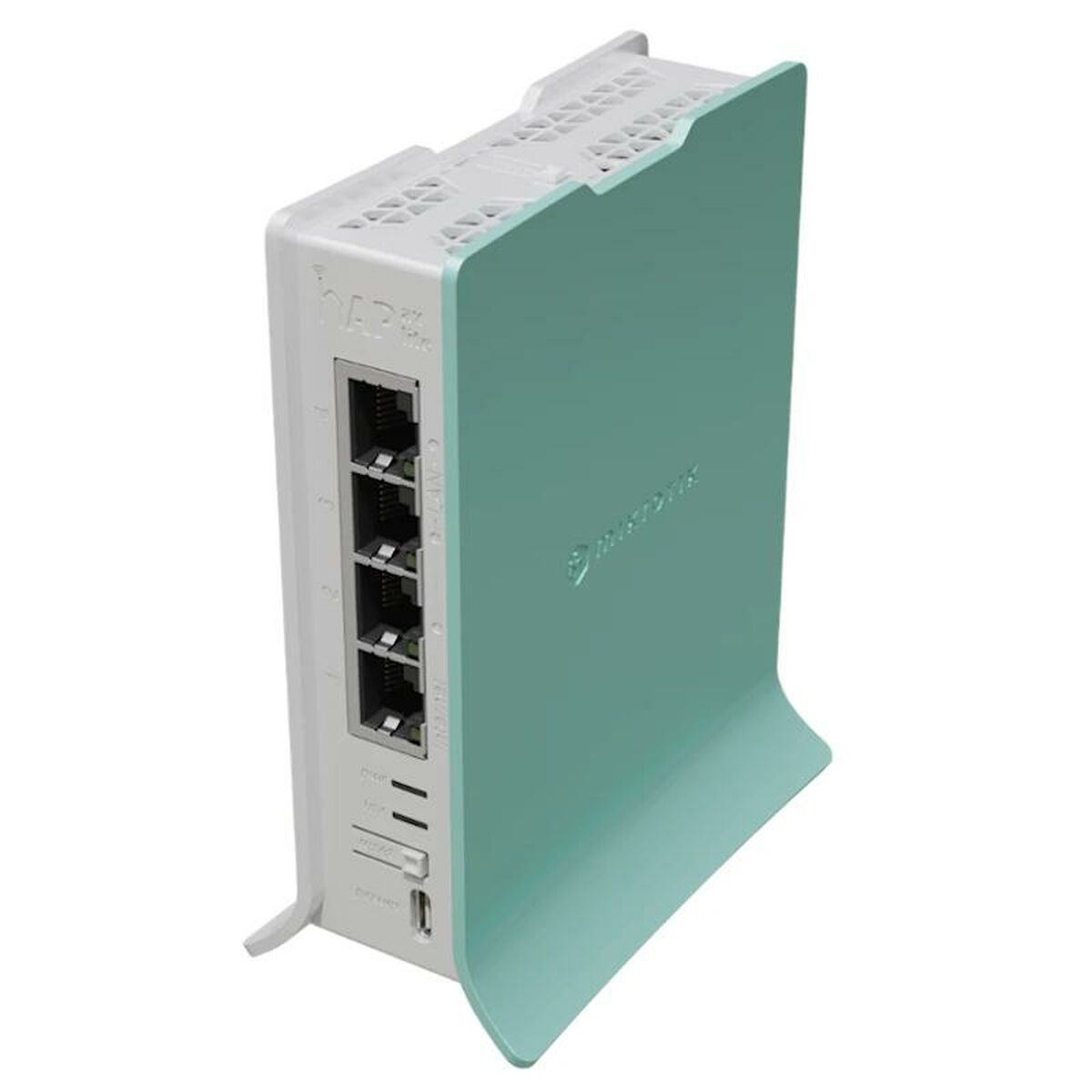 Mikrotik hAP routeur sans fil Gigabit Ethernet Monobande (2,4 GHz) Vert, Blanc