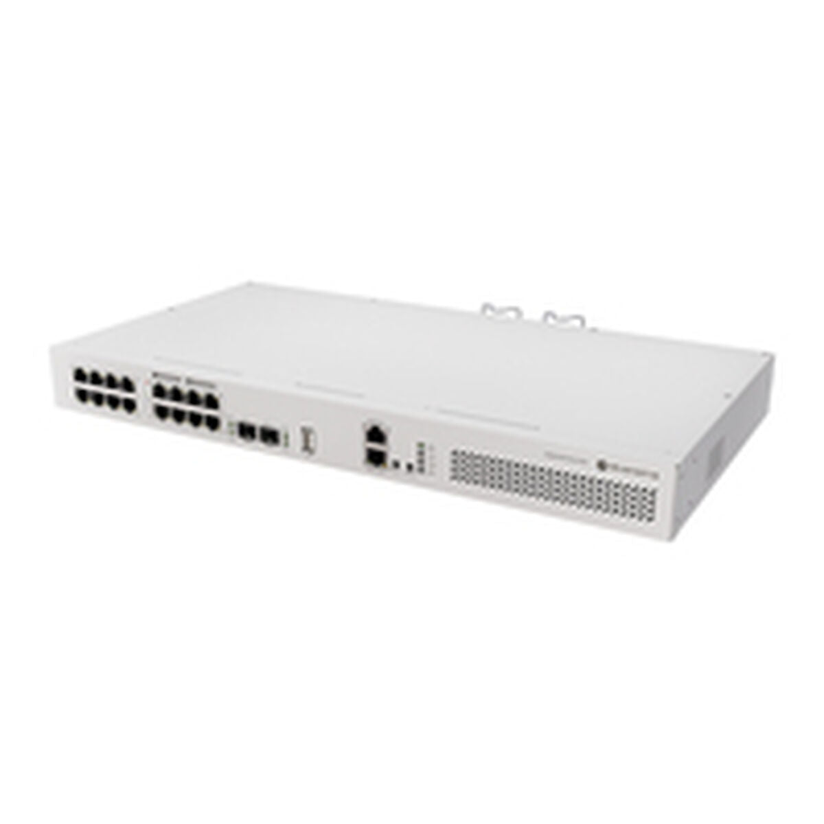 Mikrotik CRS418-8P-8G-2S+RM Cloud Router/Sw L2/L3 Gigabit Ethernet (10/100/1000) Connexion Ethernet, supportant l'alimentation via ce port (PoE) 1U
