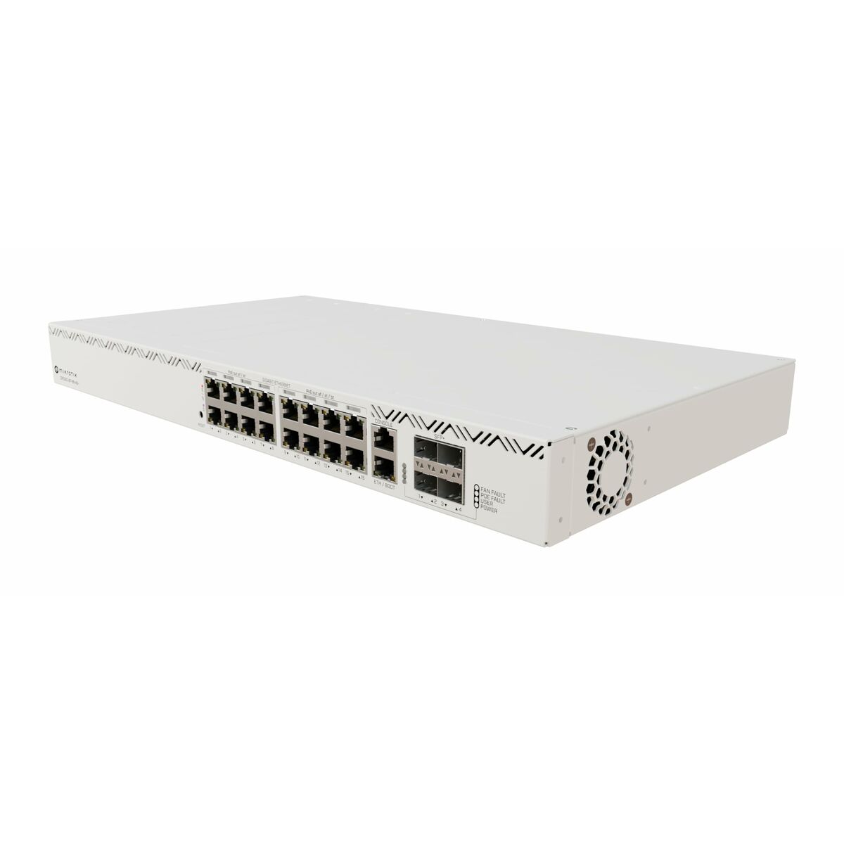 Mikrotik CRS320-8P-8B-4S+RM commutateur réseau Gigabit Ethernet (10/100/1000) Connexion Ethernet, supportant l'alimentation via ce port (PoE)