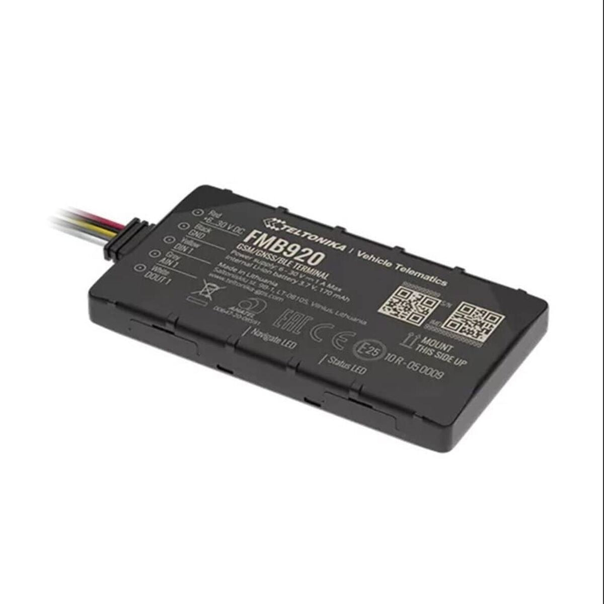 Teltonika FMB920 tracker GPS Universel 0,128 GB Noir