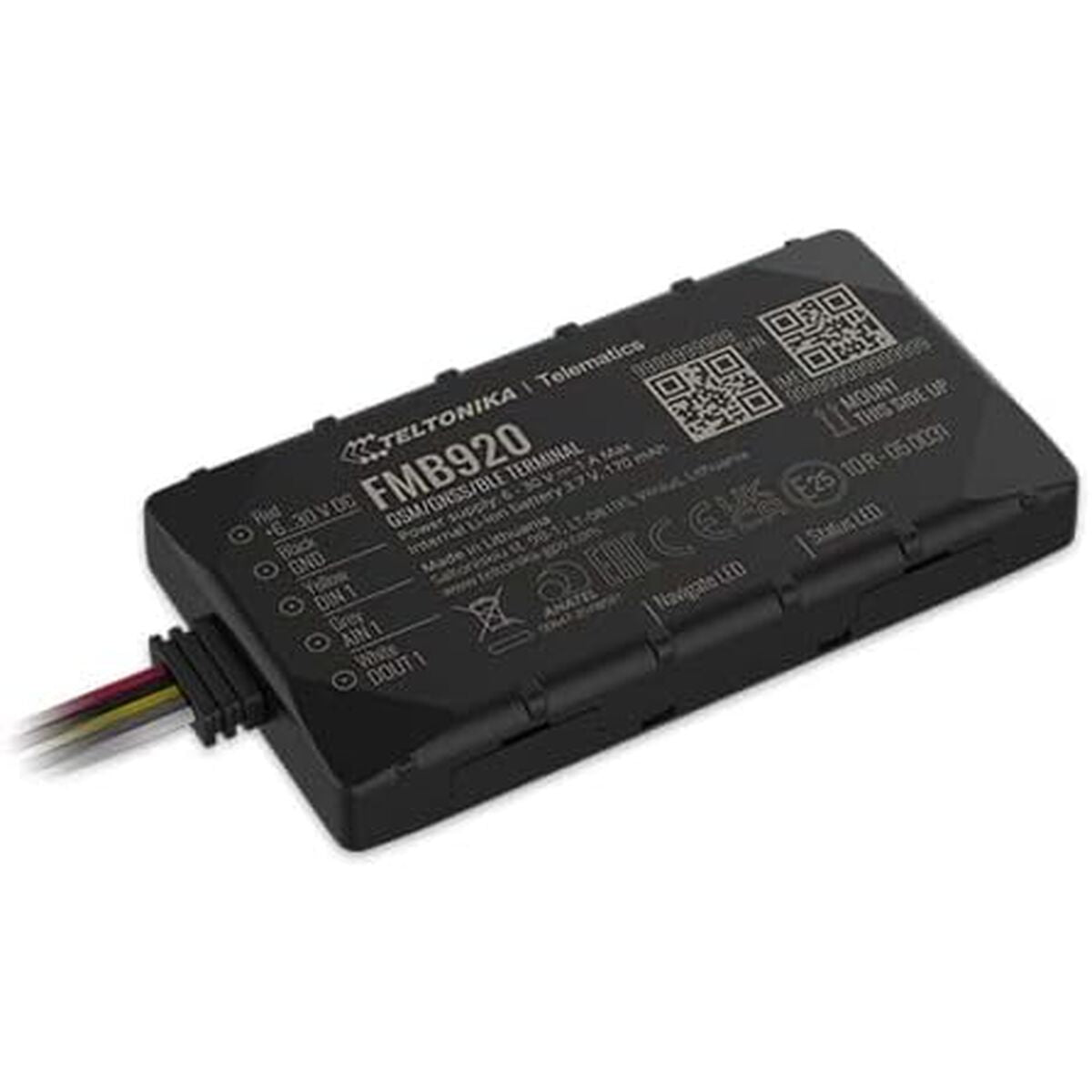 Teltonika FMB920 tracker GPS Universel 0,128 GB Noir