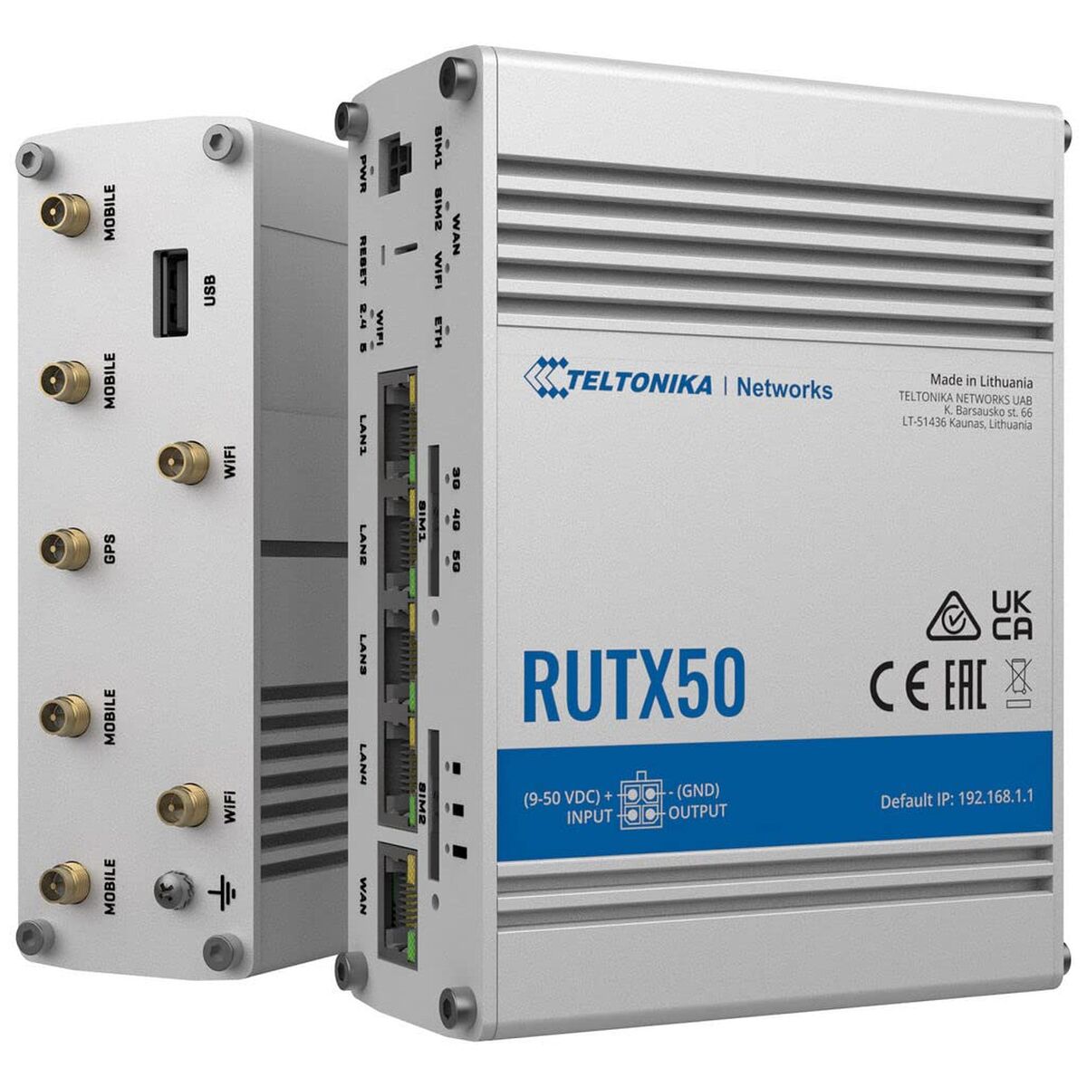 TELTONIKA NETWORKS RUTX50 DUAL SIM 5G/4G/LTE router