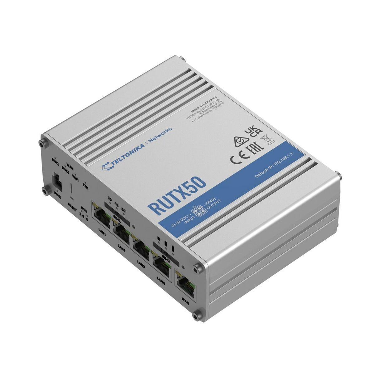 TELTONIKA NETWORKS RUTX50 DUAL SIM 5G/4G/LTE router