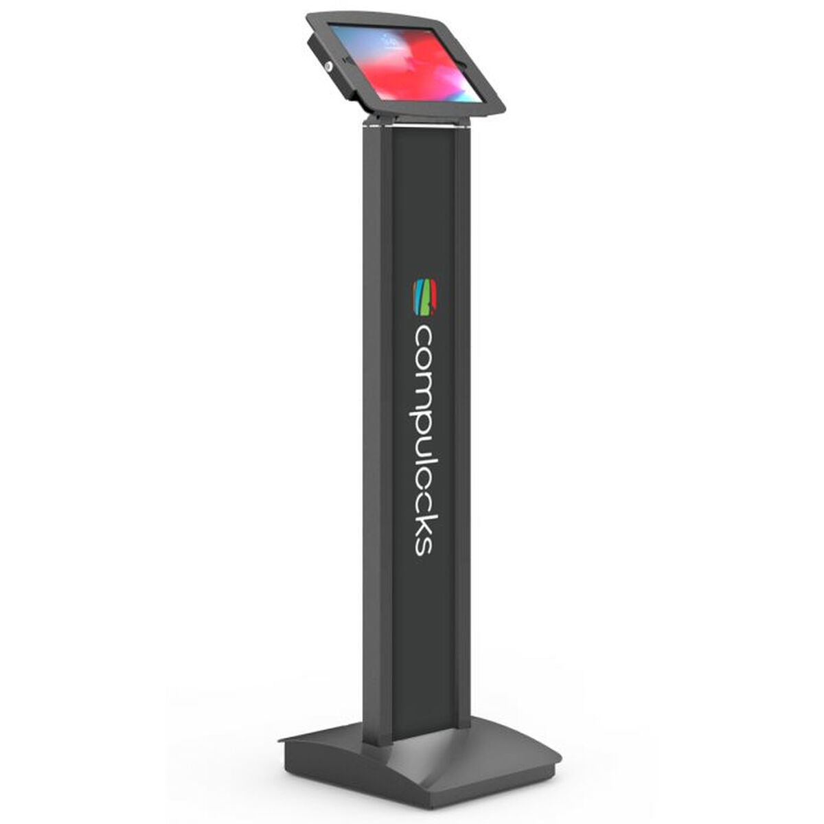 Tablet Floor Stand Mount BrandME Black